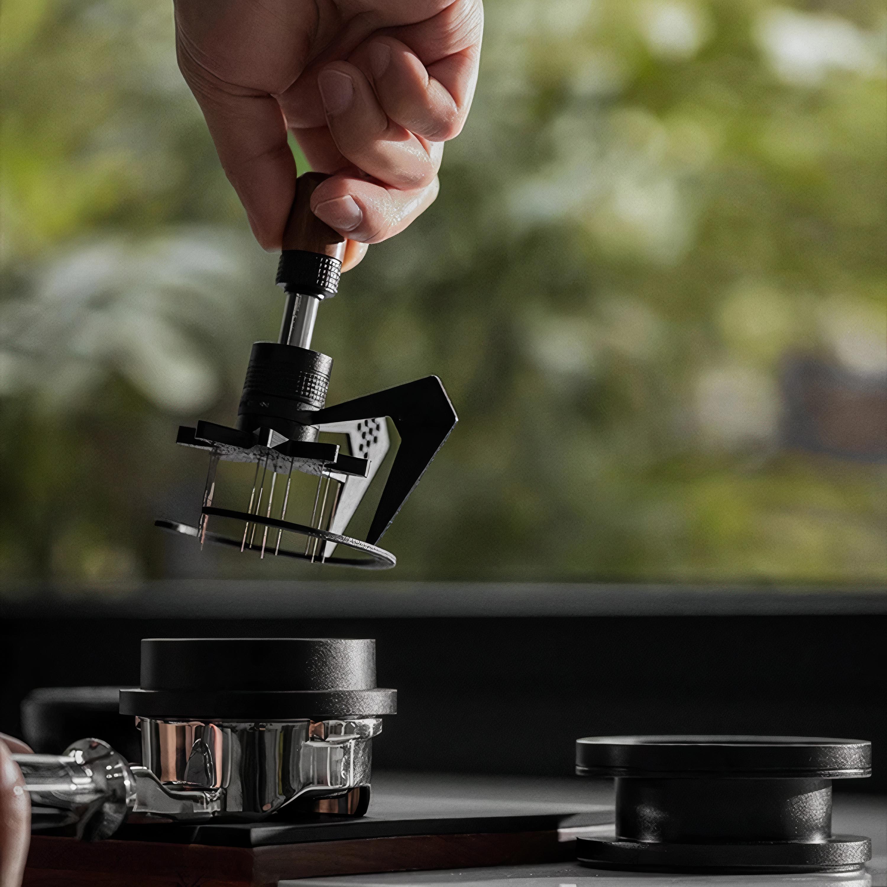 Geared Spinning WDT Tool - Espresso Distribution