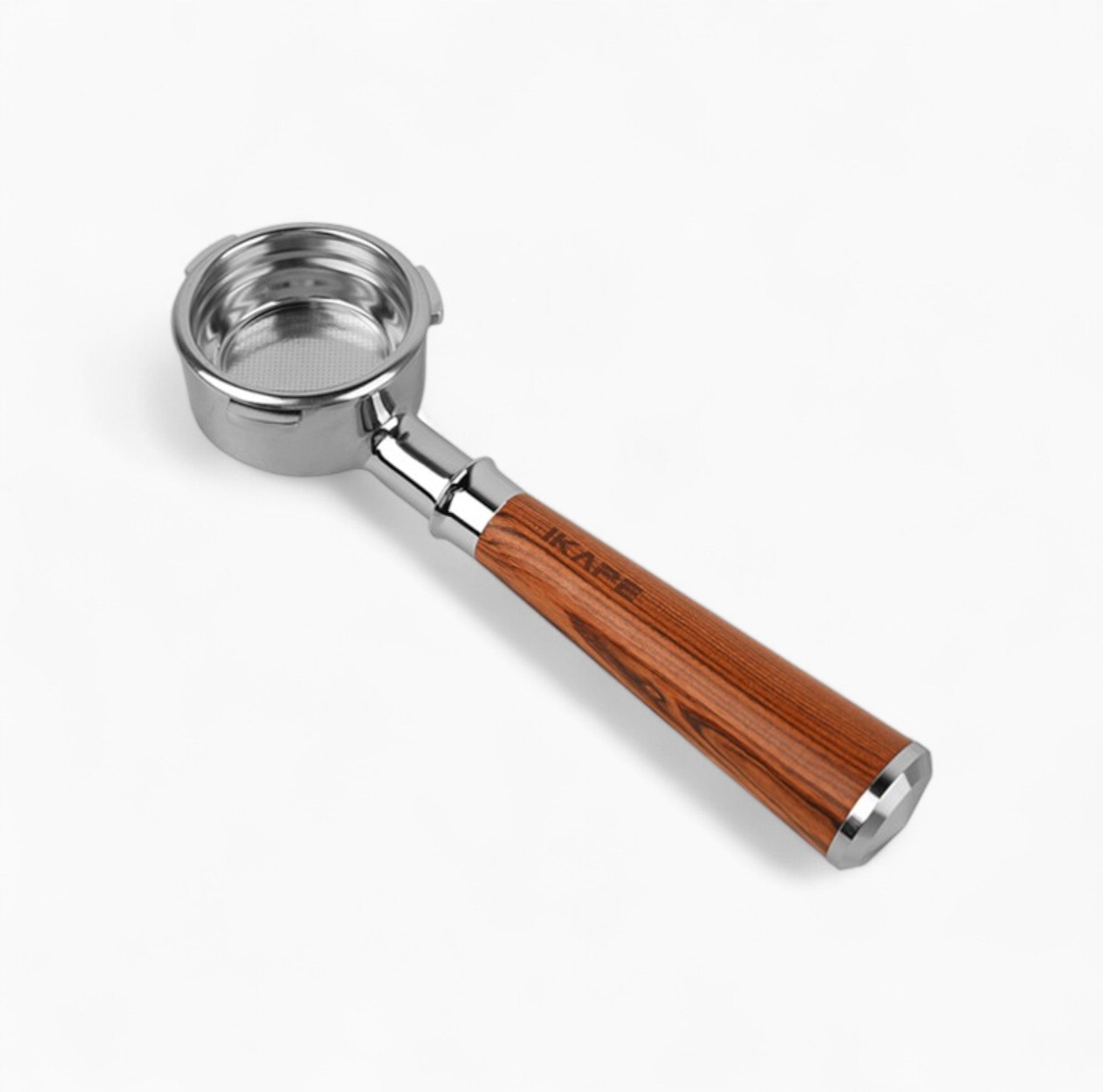 Solid Wood Handle Bottomless Portafilter