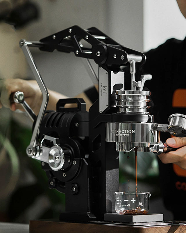 Mach M8 Hand Crank Espresso Machine - MUVNA