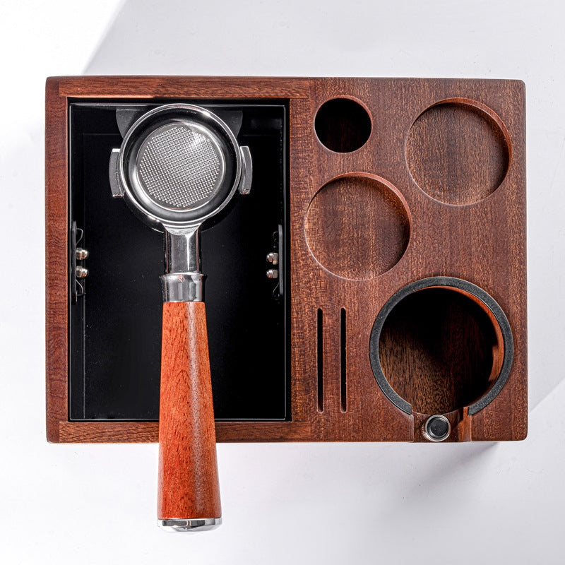 Espresso Accessories Organizer Box and Knock Box
