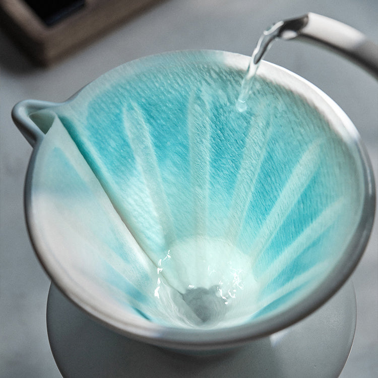 V60 Ceramic Pour Over Coffee Dripper with Sharing Pot