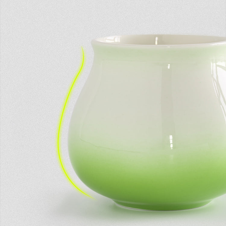 Ceramic Gradient Coffee Cup