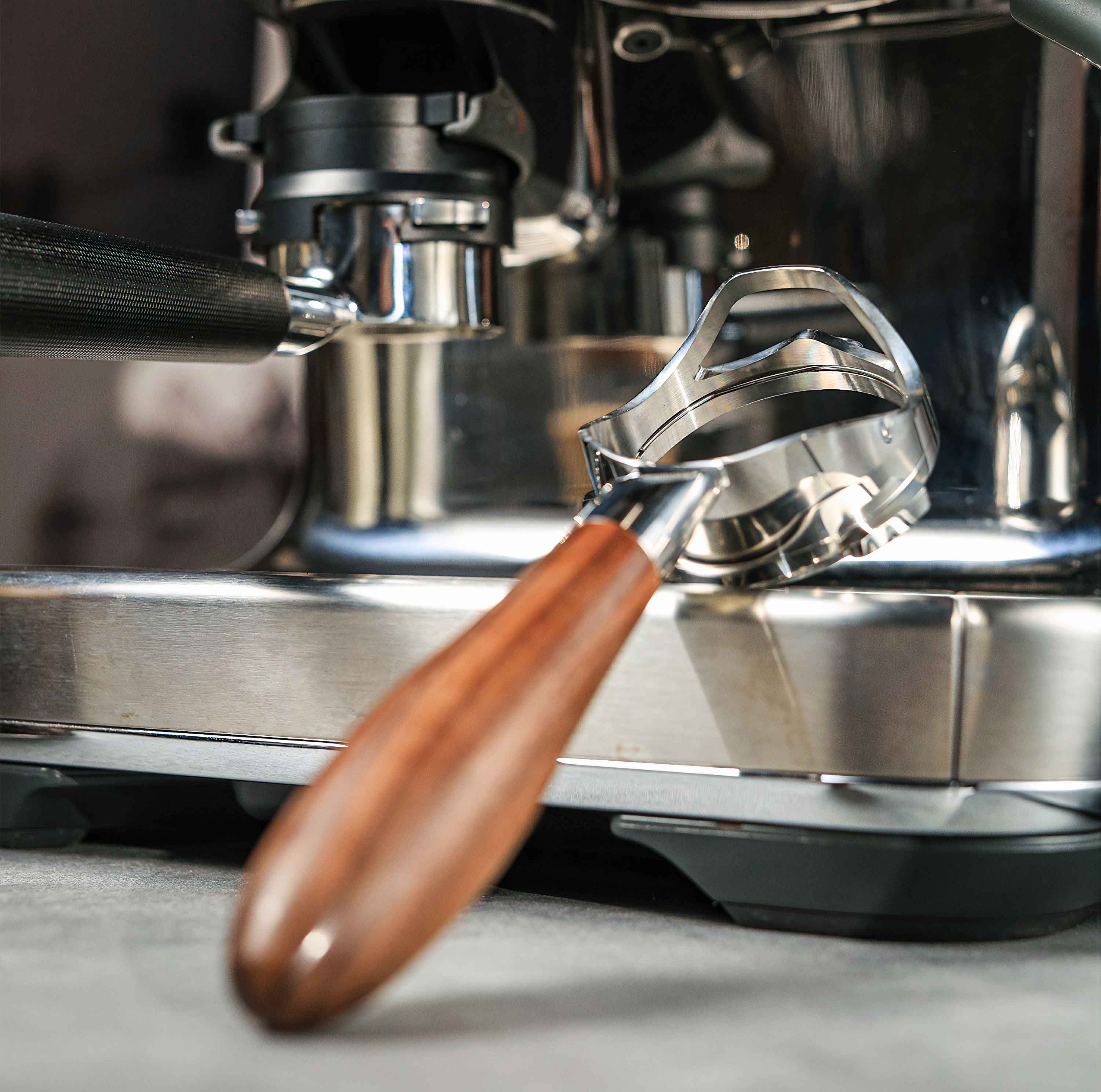 Bottomless Portafilter For E61 Group Head Espresso Machines