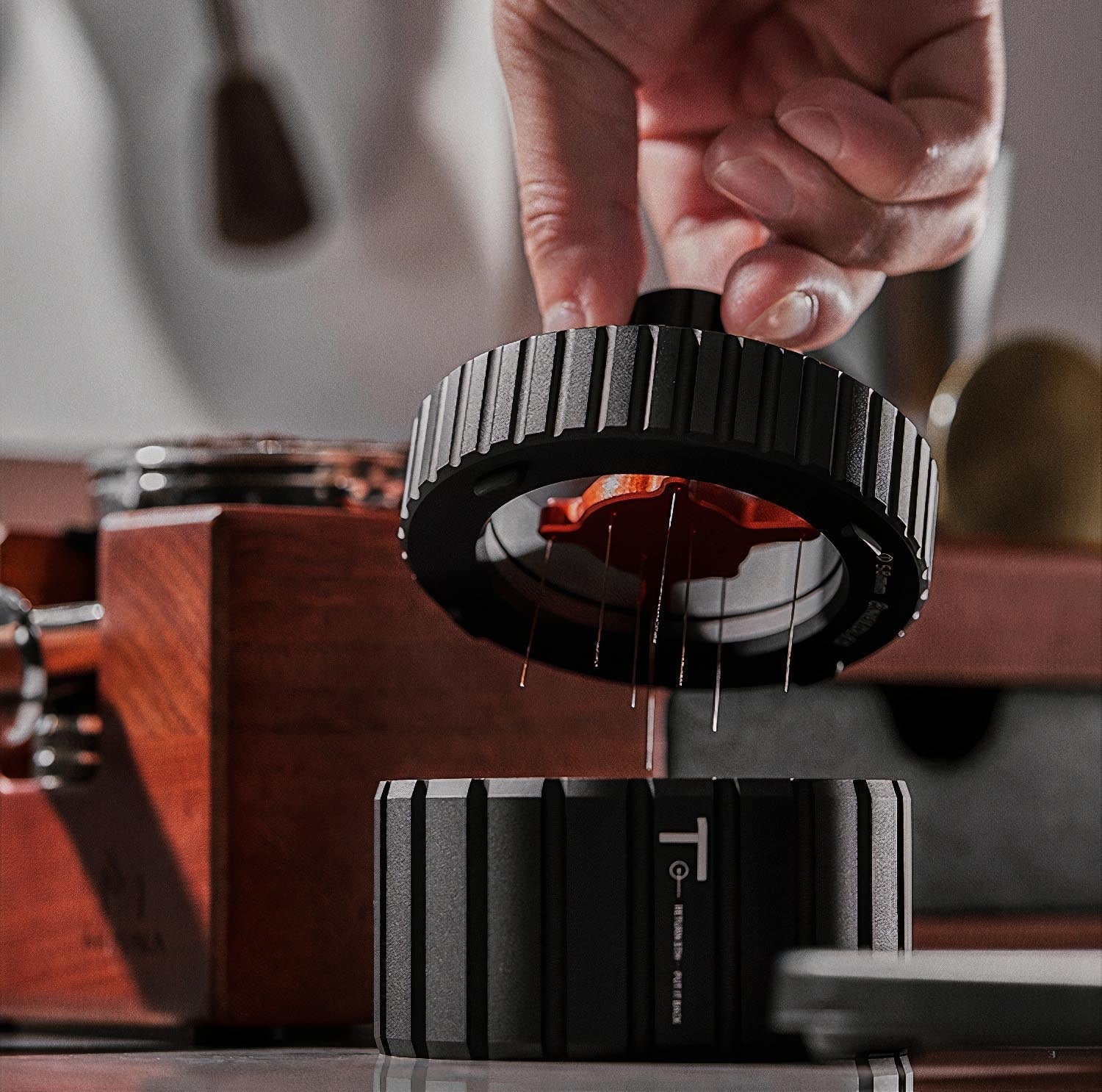 Pi-Shaped WDT Espresso Tool