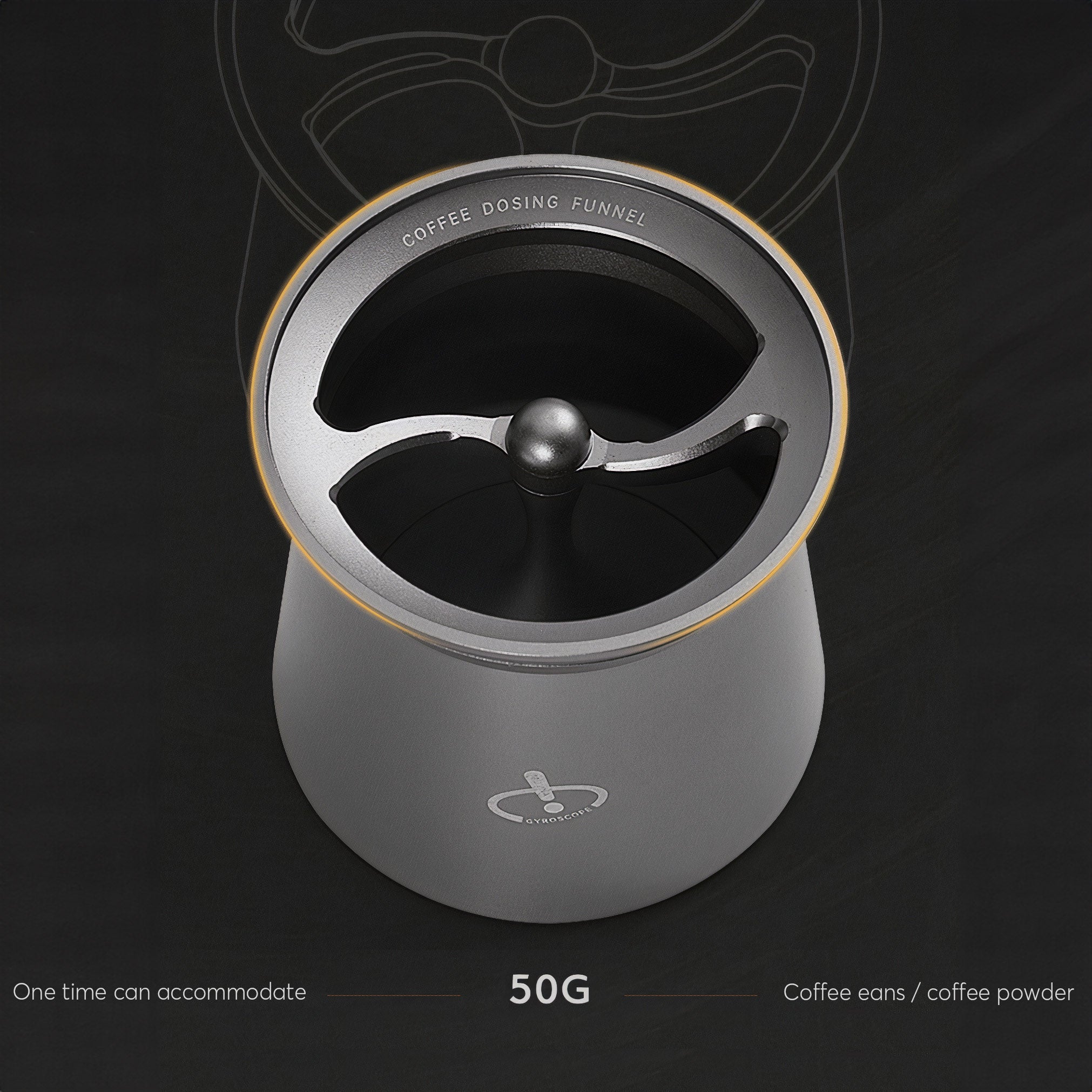 Stainless Steel Magnetic Dosing Cup 58MM