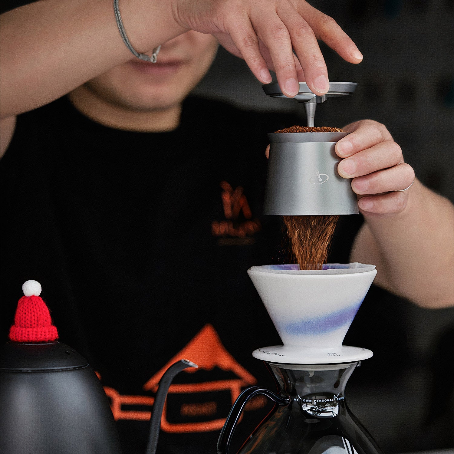 Stainless Steel Magnetic Dosing Cup 58MM