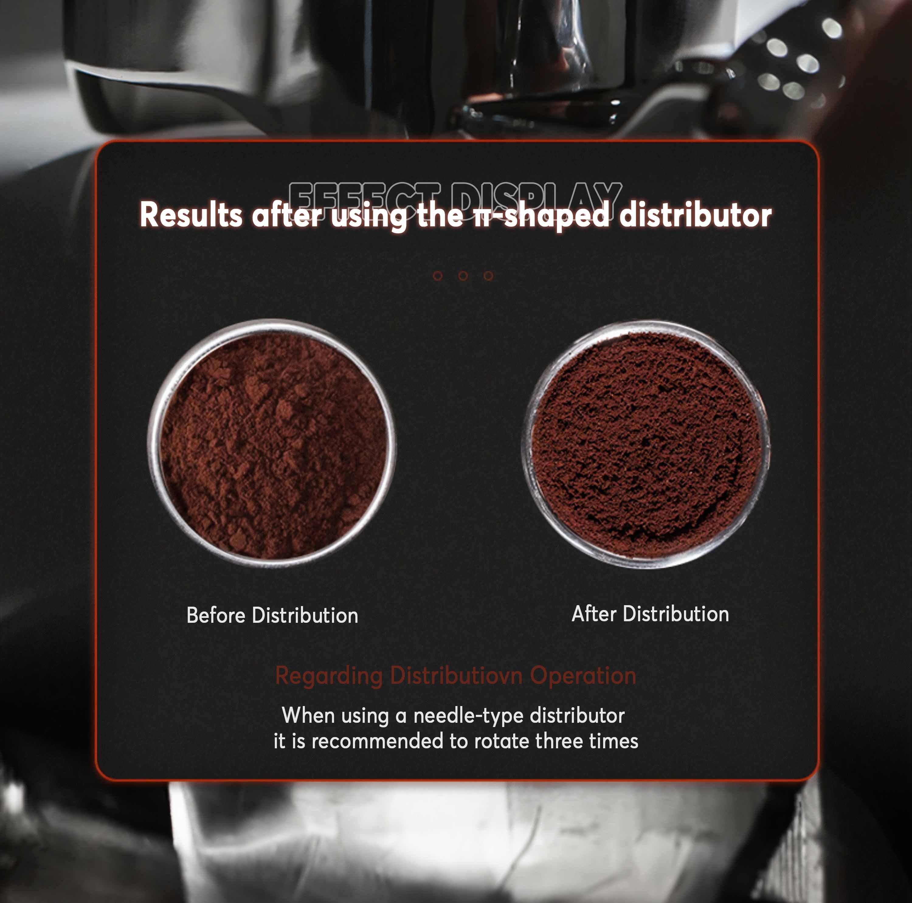 Pi-Shaped WDT Espresso Tool