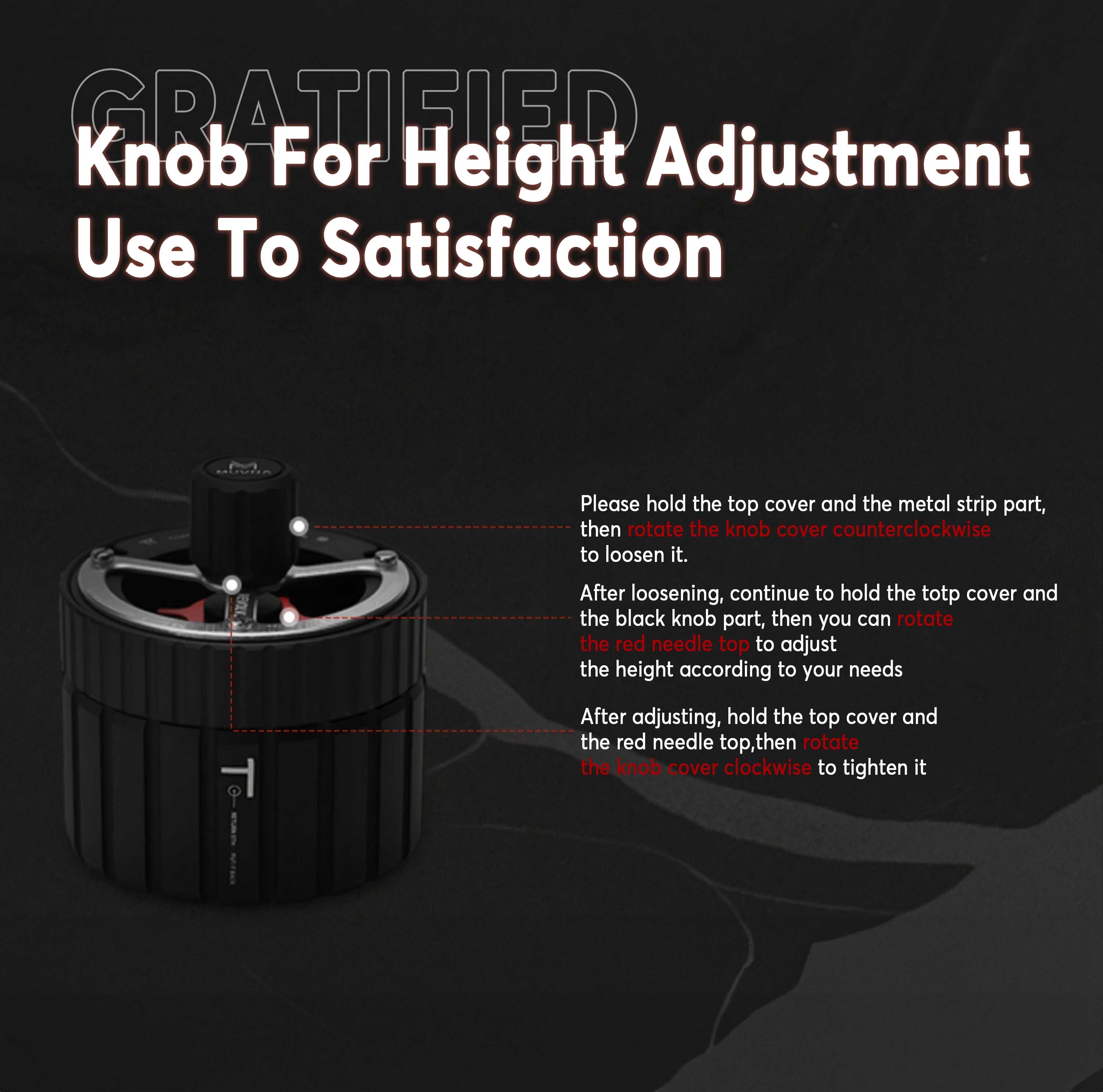 Pi-Shaped WDT Espresso Tool