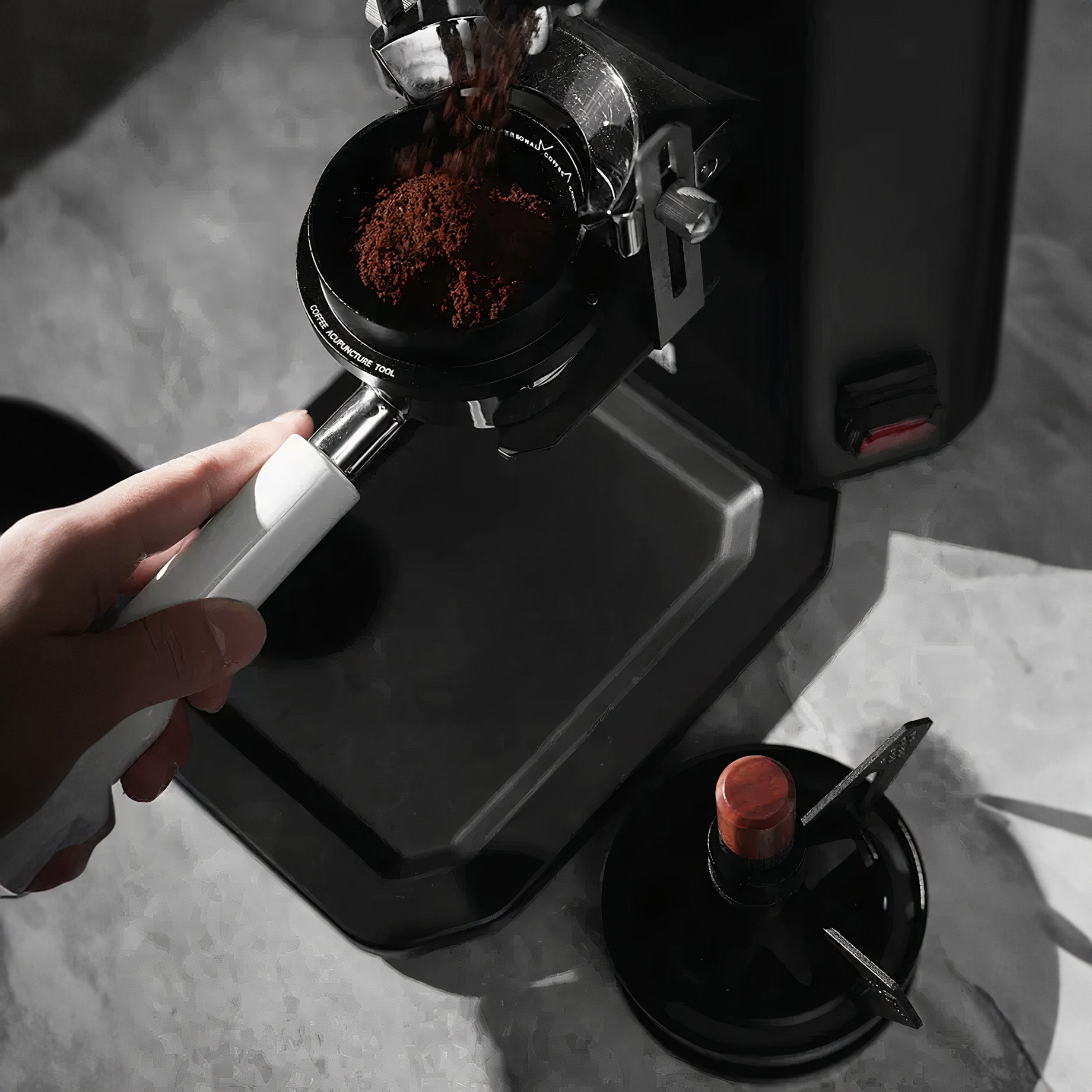 Geared Spinning WDT Tool - Espresso Distribution