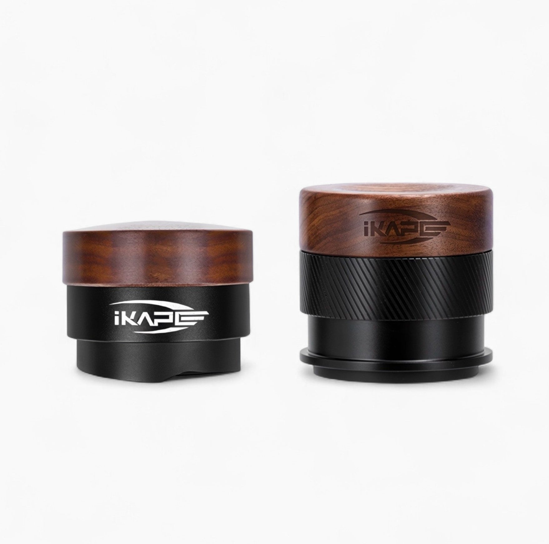 Black Edition Wooden Tamper And Distributor
