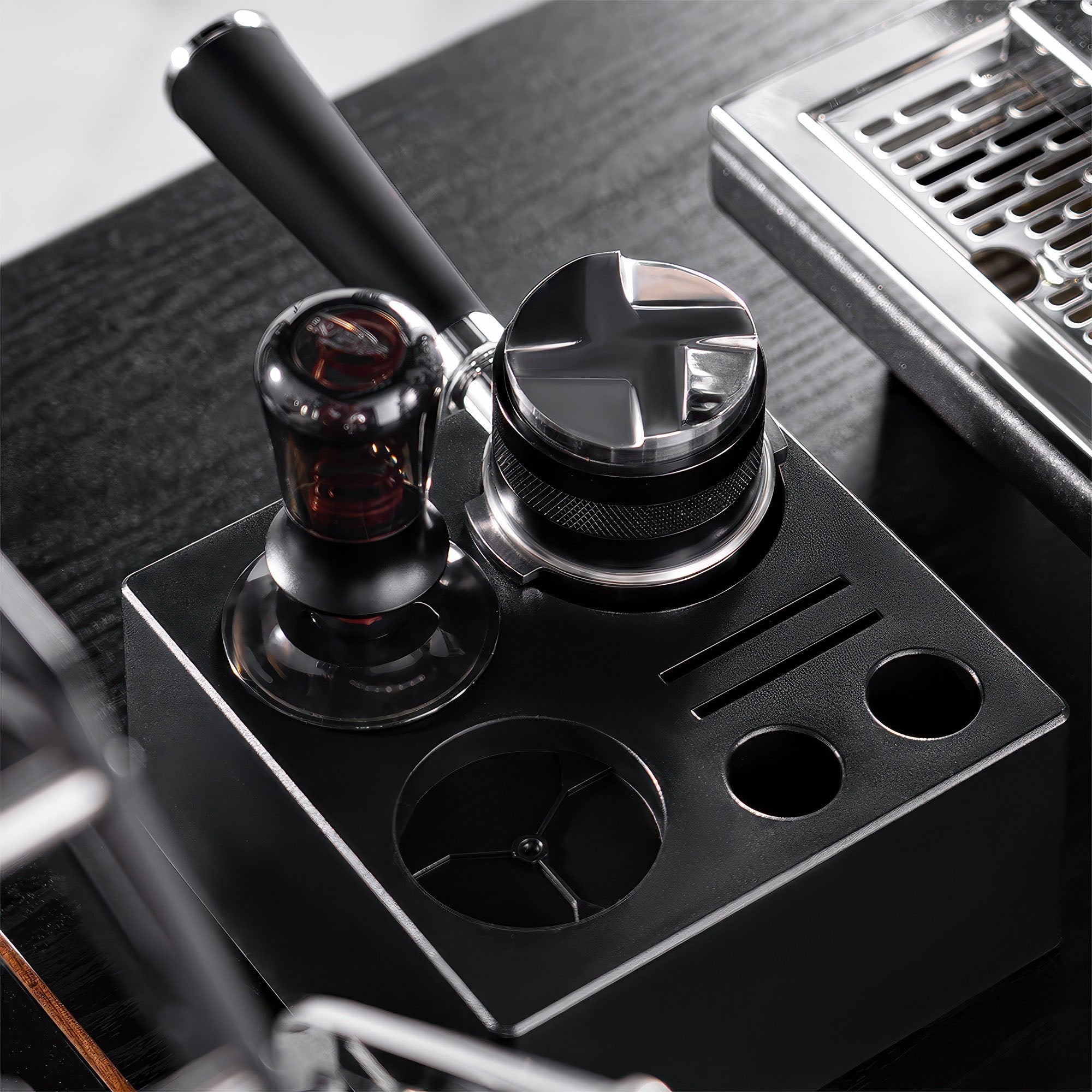 2 in 1 Adjustable Coffee Distributor & Tamper