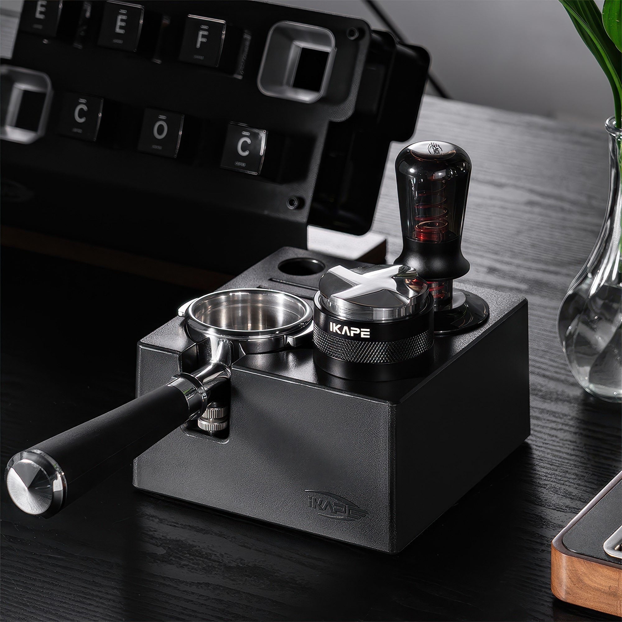 2 in 1 Adjustable Coffee Distributor & Tamper