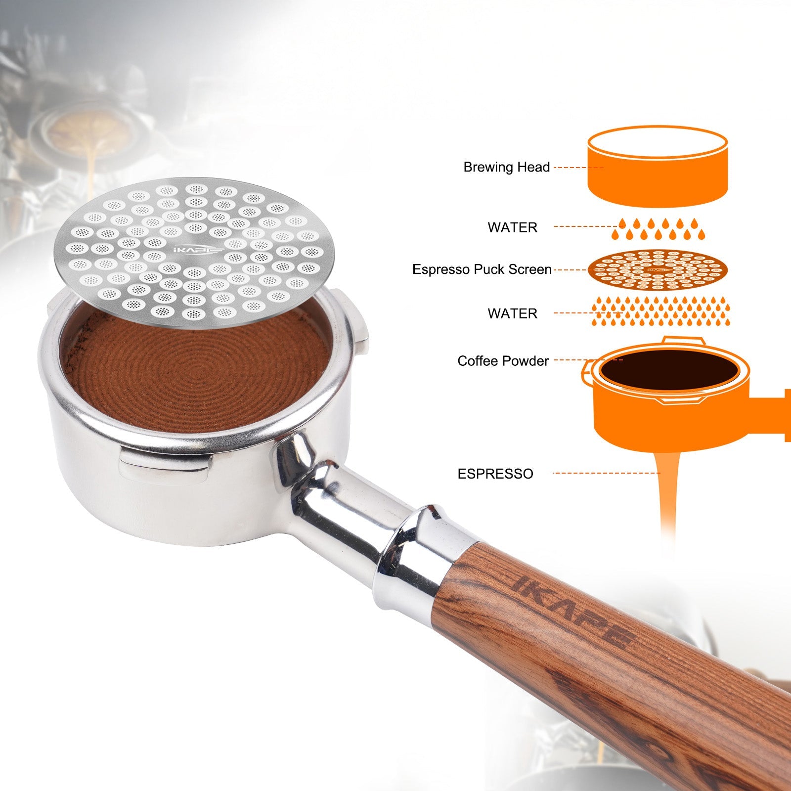 Precision Espresso Puck Screen