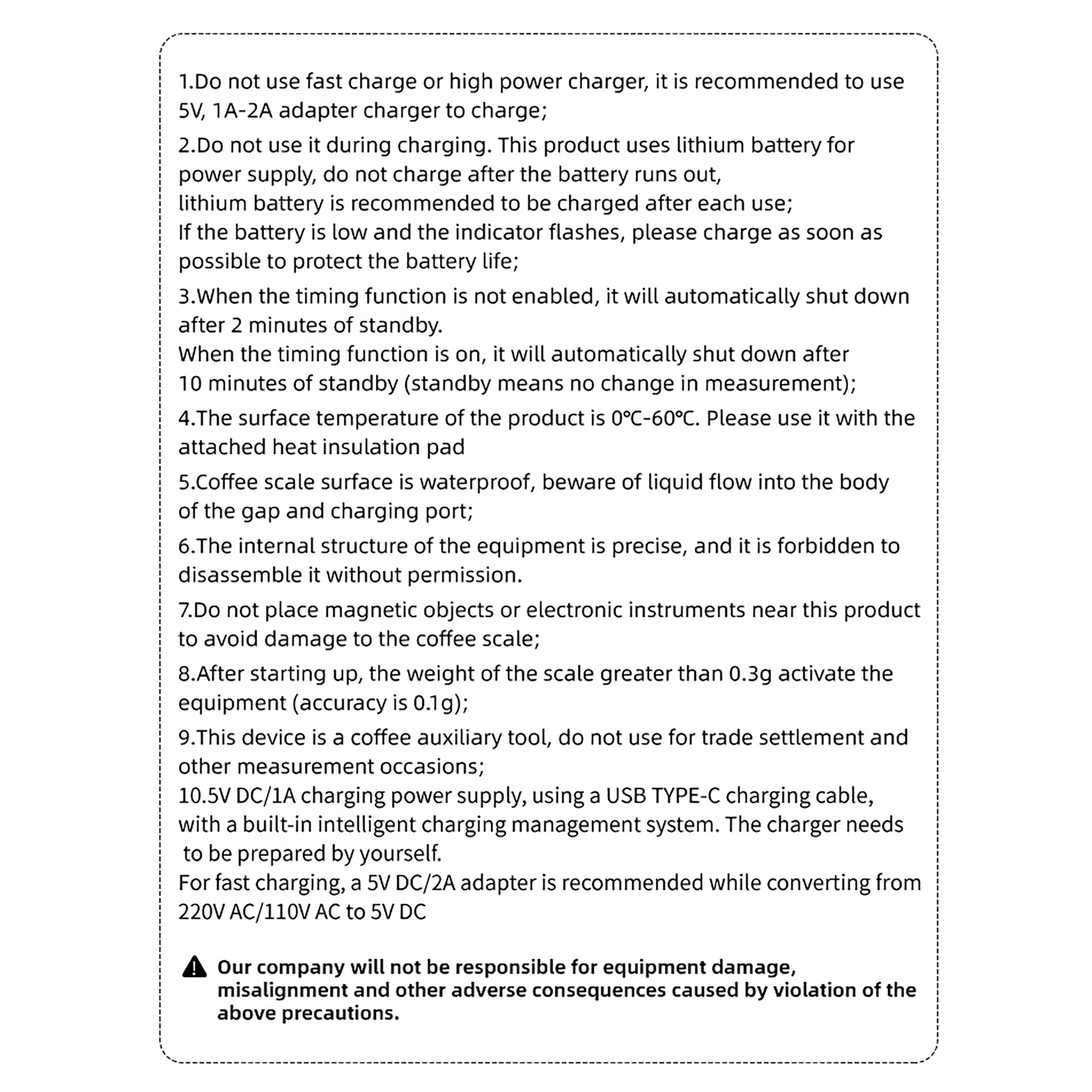 Espresso Mini Coffee Scale 2.0