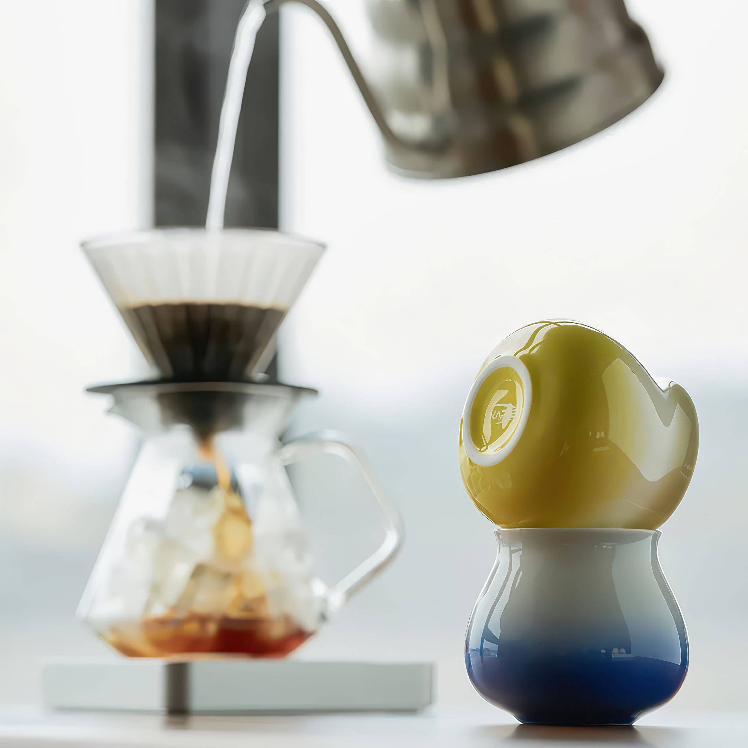 Ceramic Gradient Coffee Cup