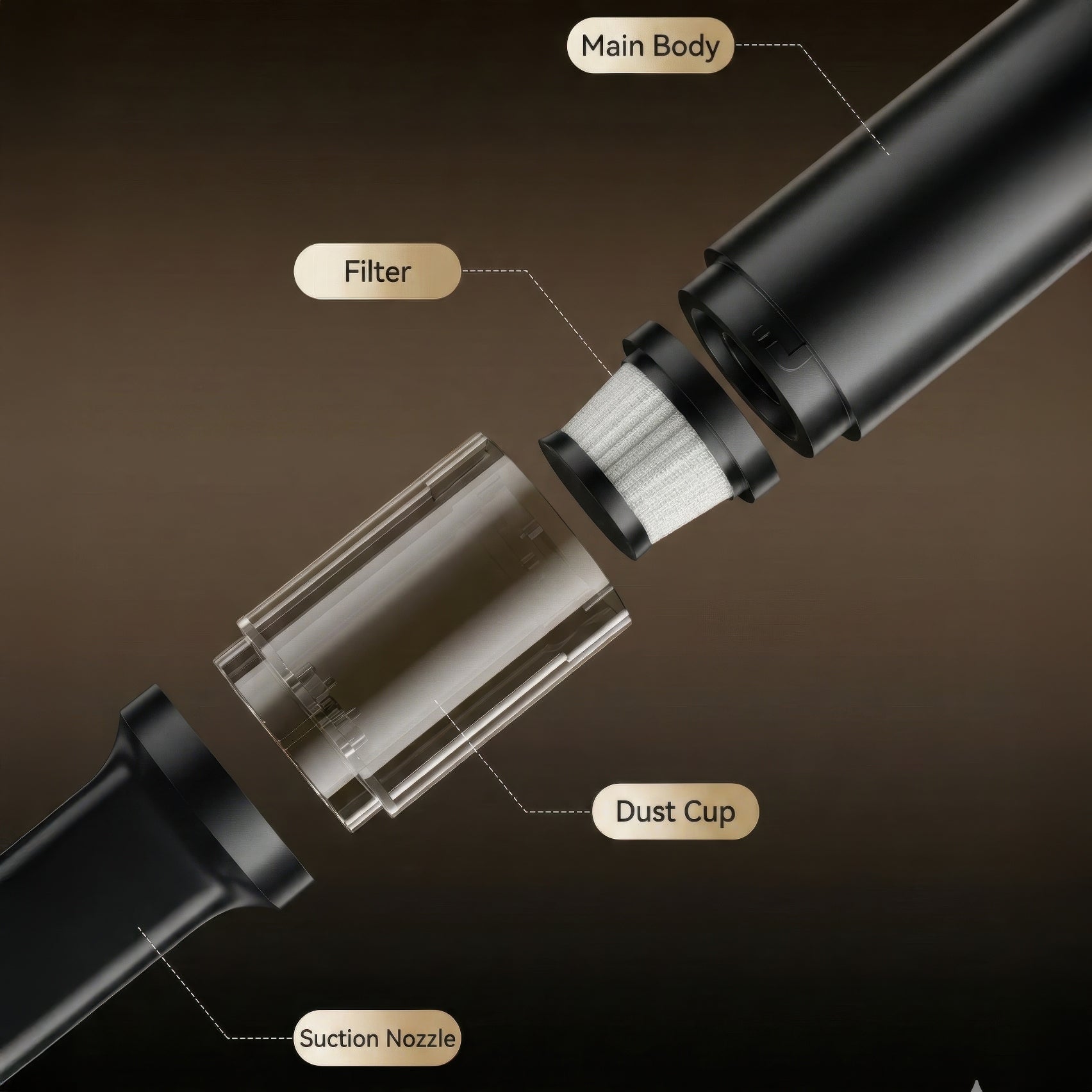 The Barista Air Wand™ | Precision 2-in-1 Grinder Vacuum & Blower