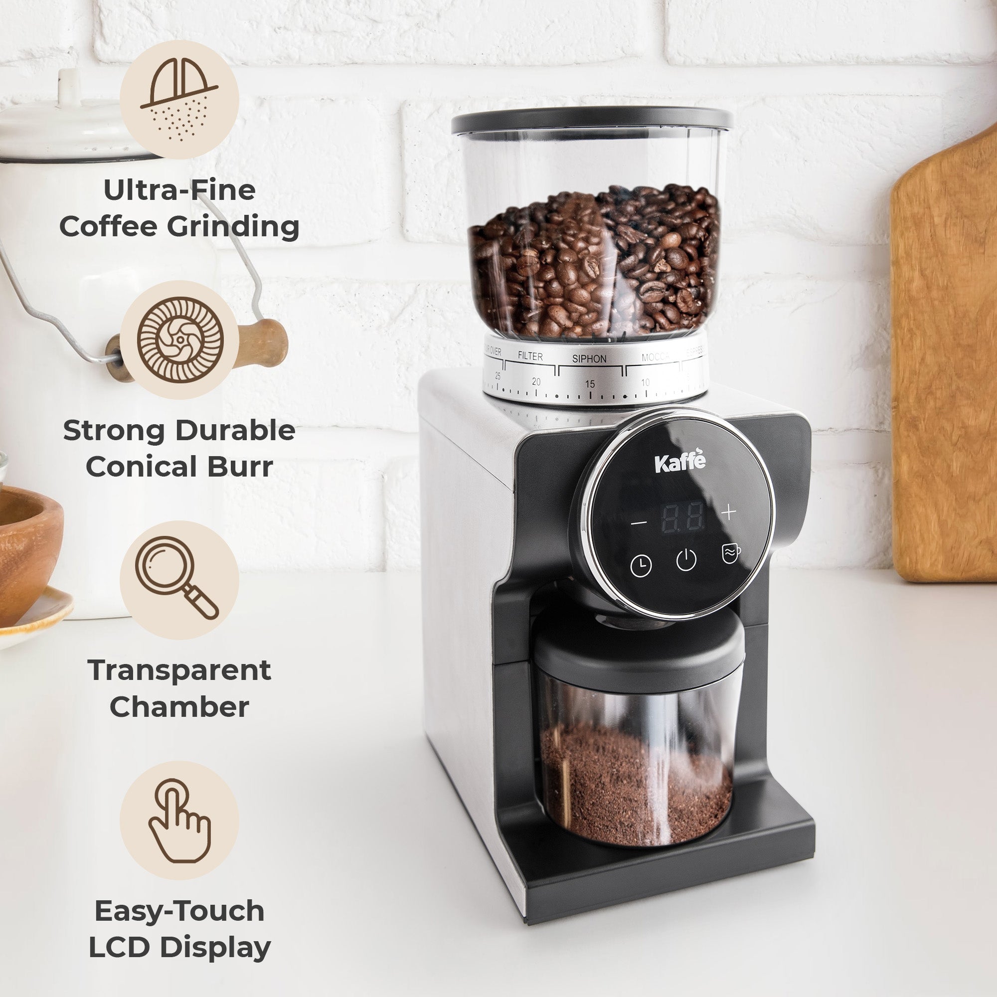 Conical Burr Coffee Grinder KF8091