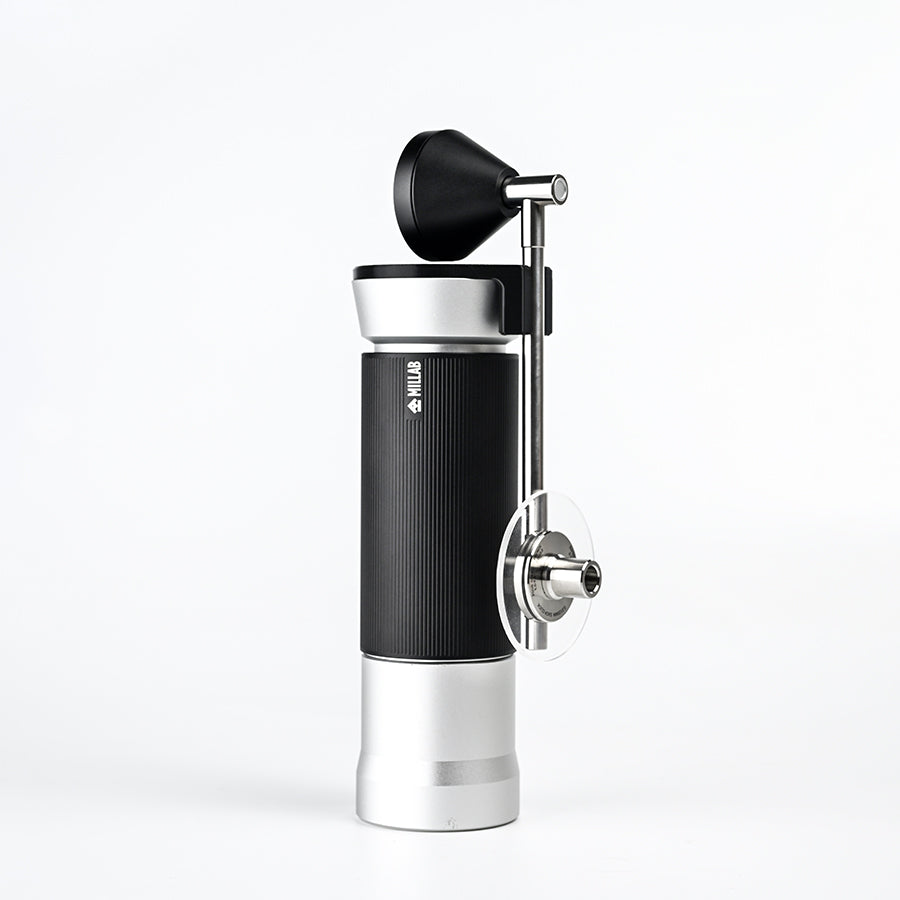 Cap and Handle Holder for Manual Coffee Grinders