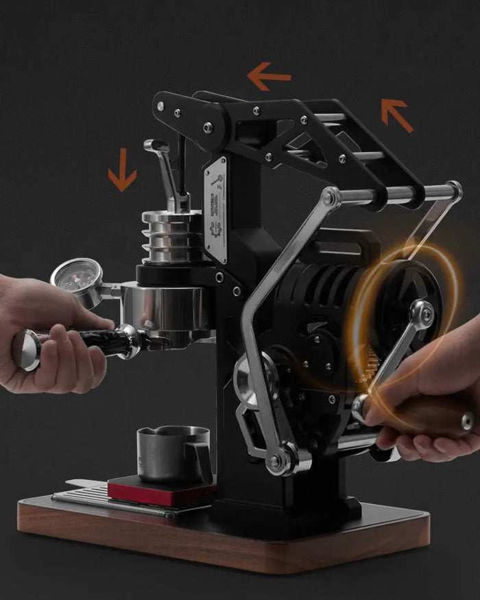 Mach M8 Hand Crank Espresso Machine - MUVNA