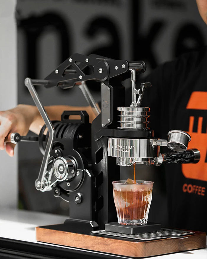 Mach M8 Hand Crank Espresso Machine - MUVNA