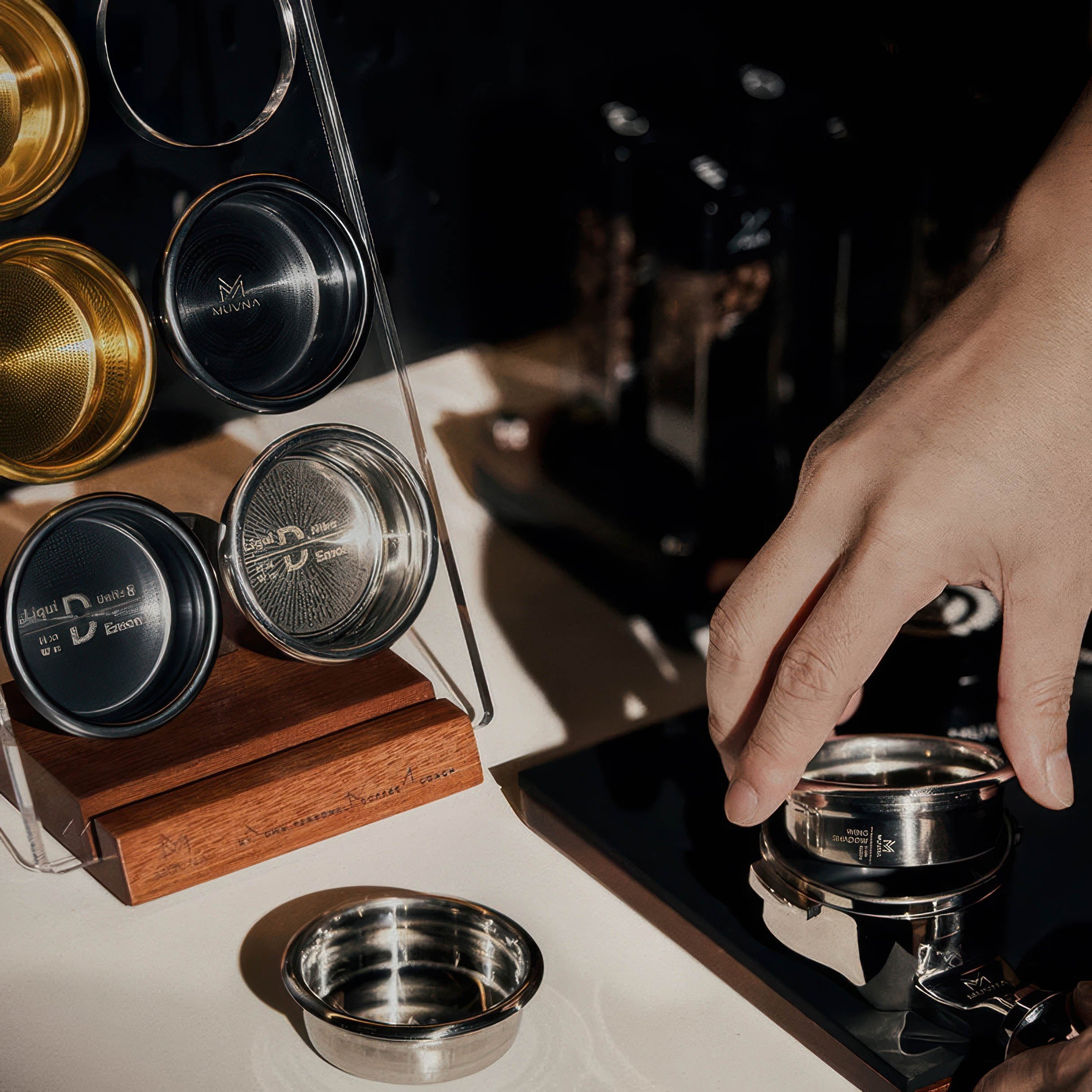 Coffee Filter Basket Storage Display