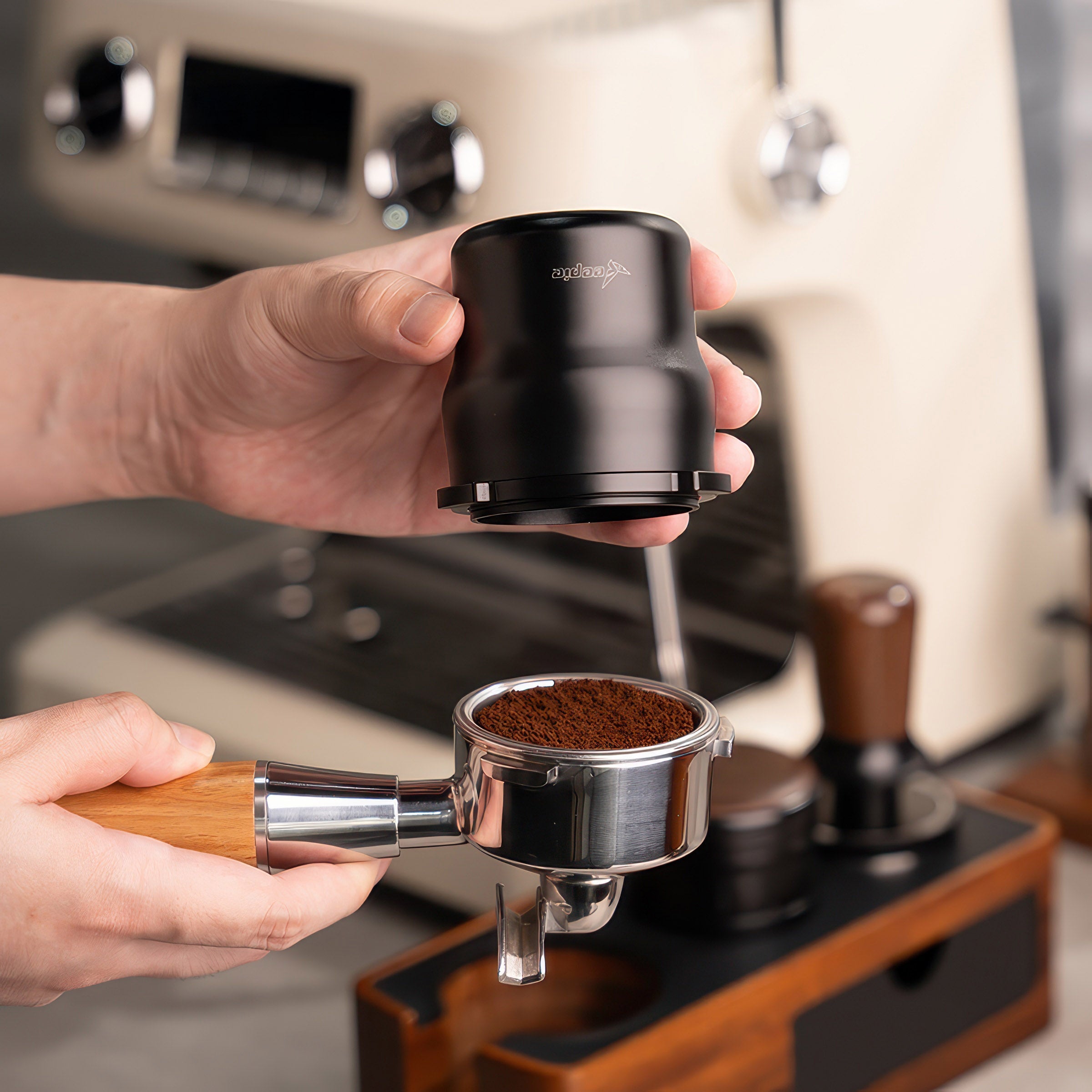 Coffee Dosing Cup Three-Ear Anti-Static