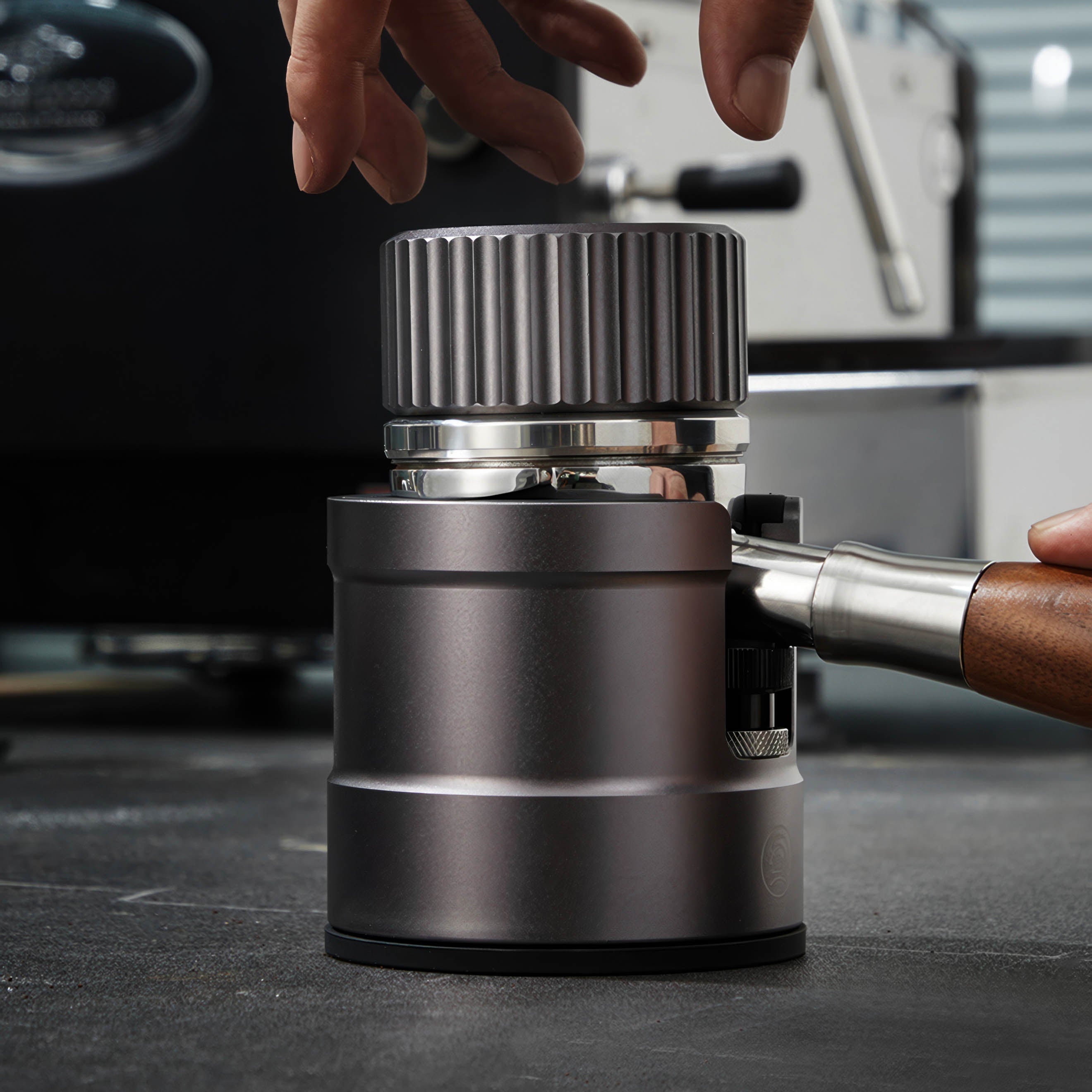 Thunder Espresso Tamping Holder