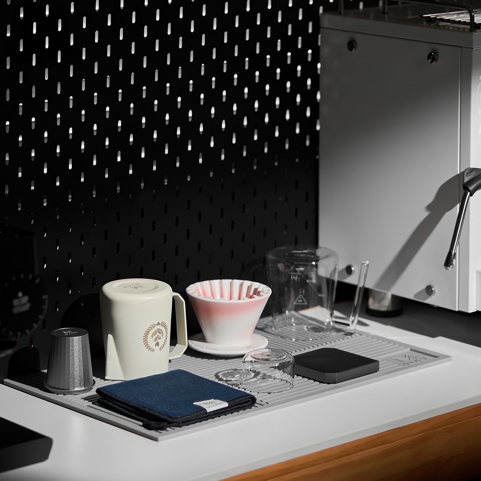 Silicone Coffee Station Mat Non-Slip Heat