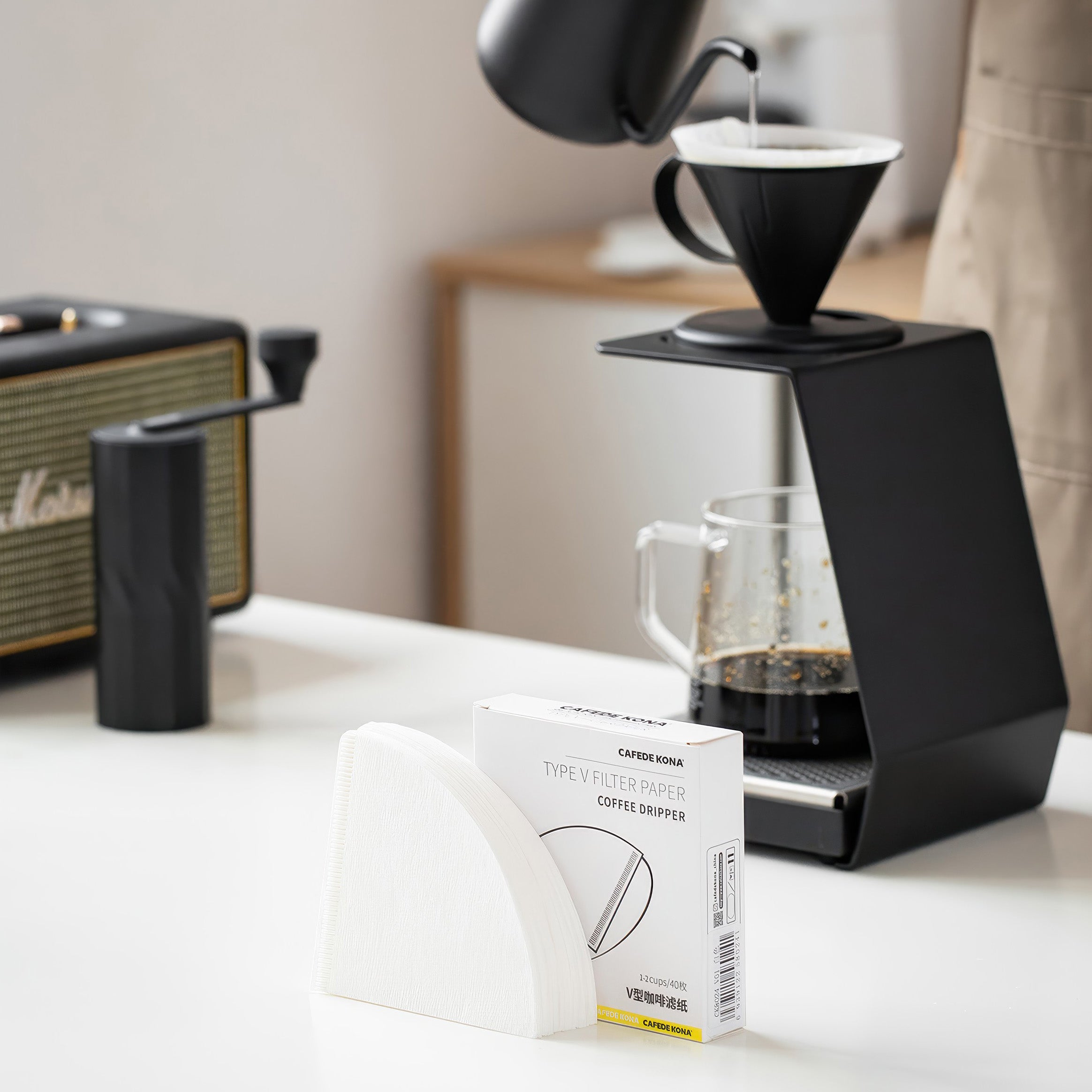 Natural V60 Sector-Shaped Filter Papers