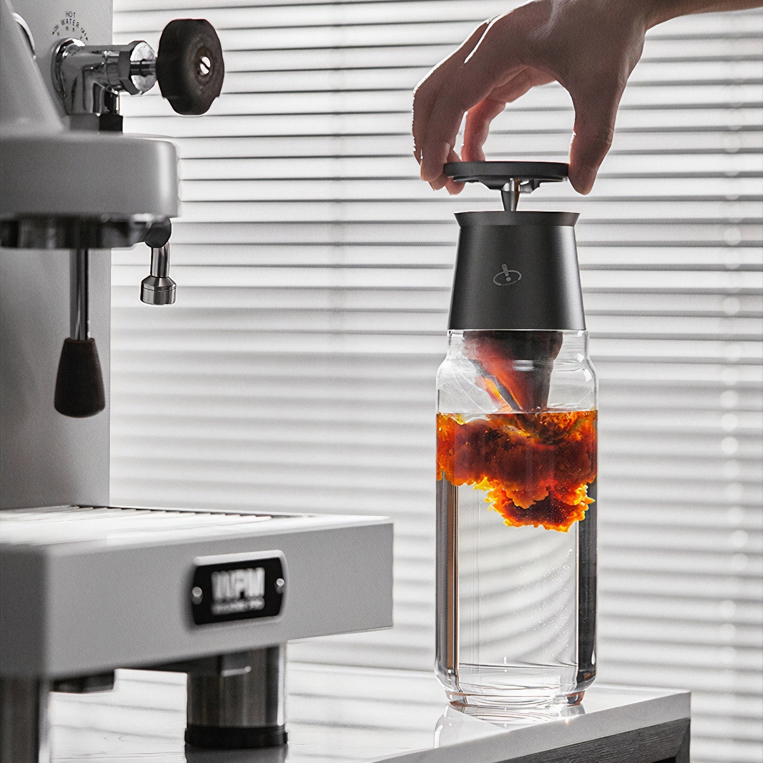 Stainless Steel Magnetic Dosing Cup 58MM