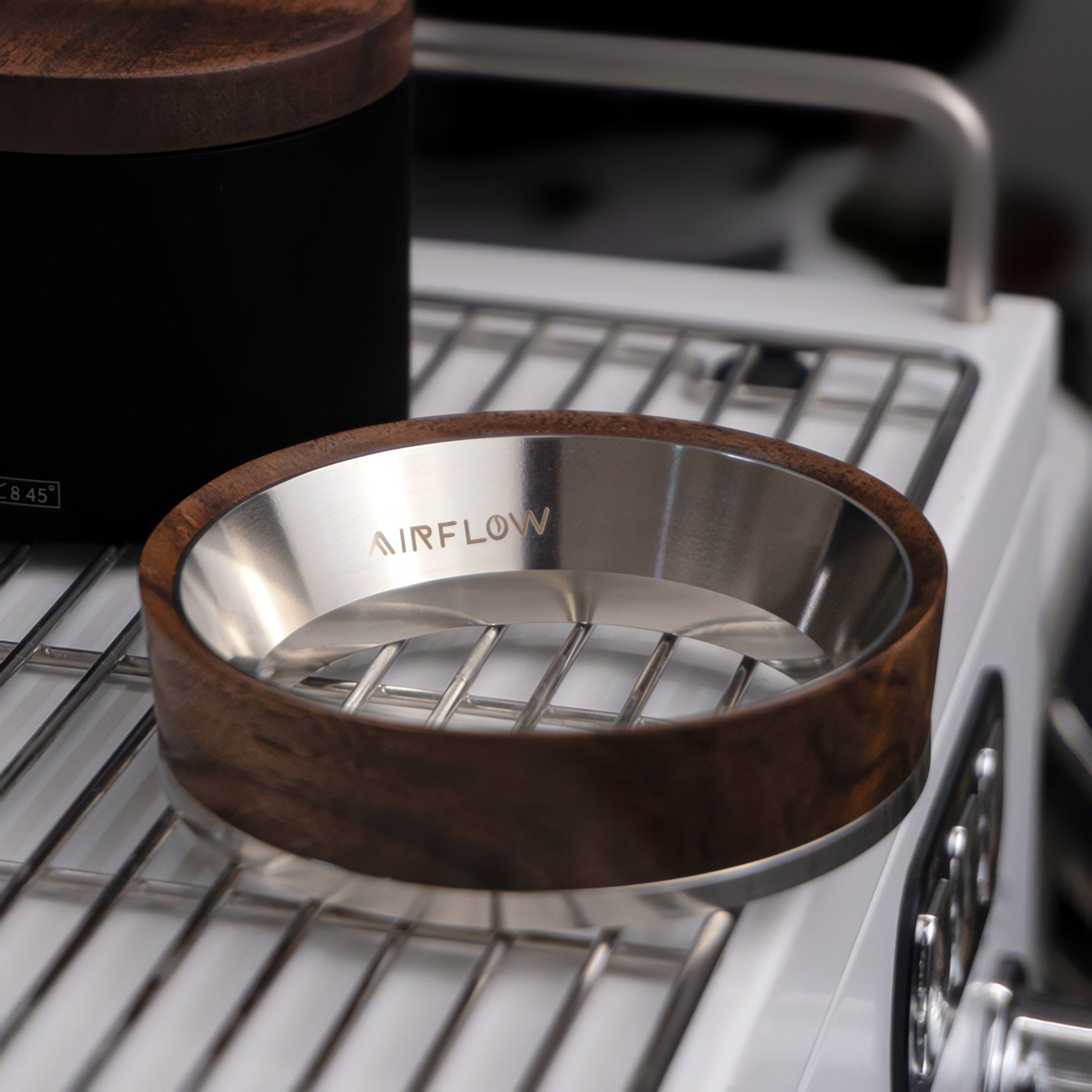 Walnut Dosing Ring 58mm