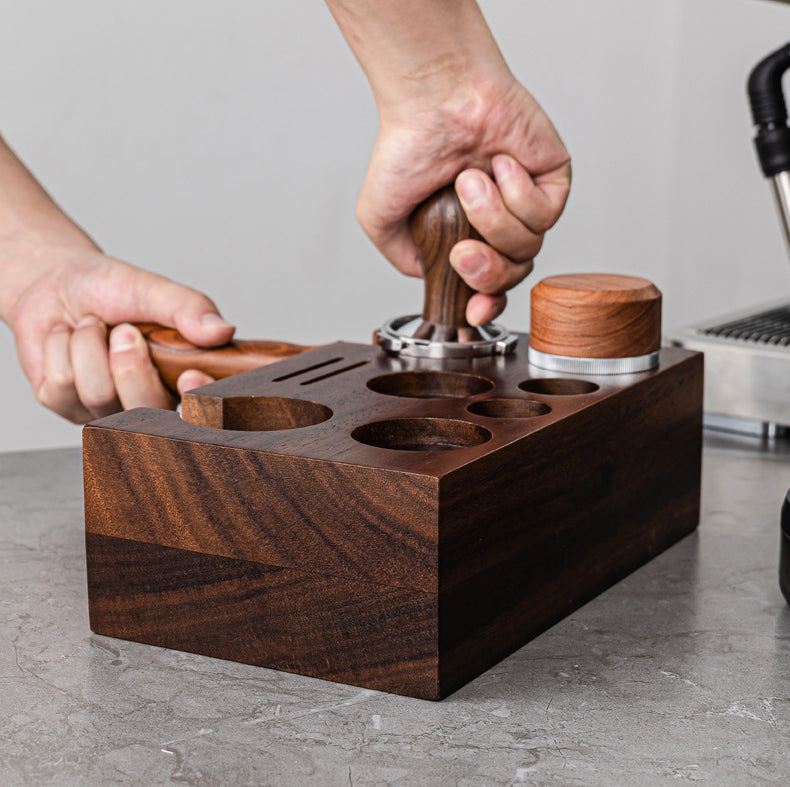 Double Portafilter Espresso Organizer Box For Barista