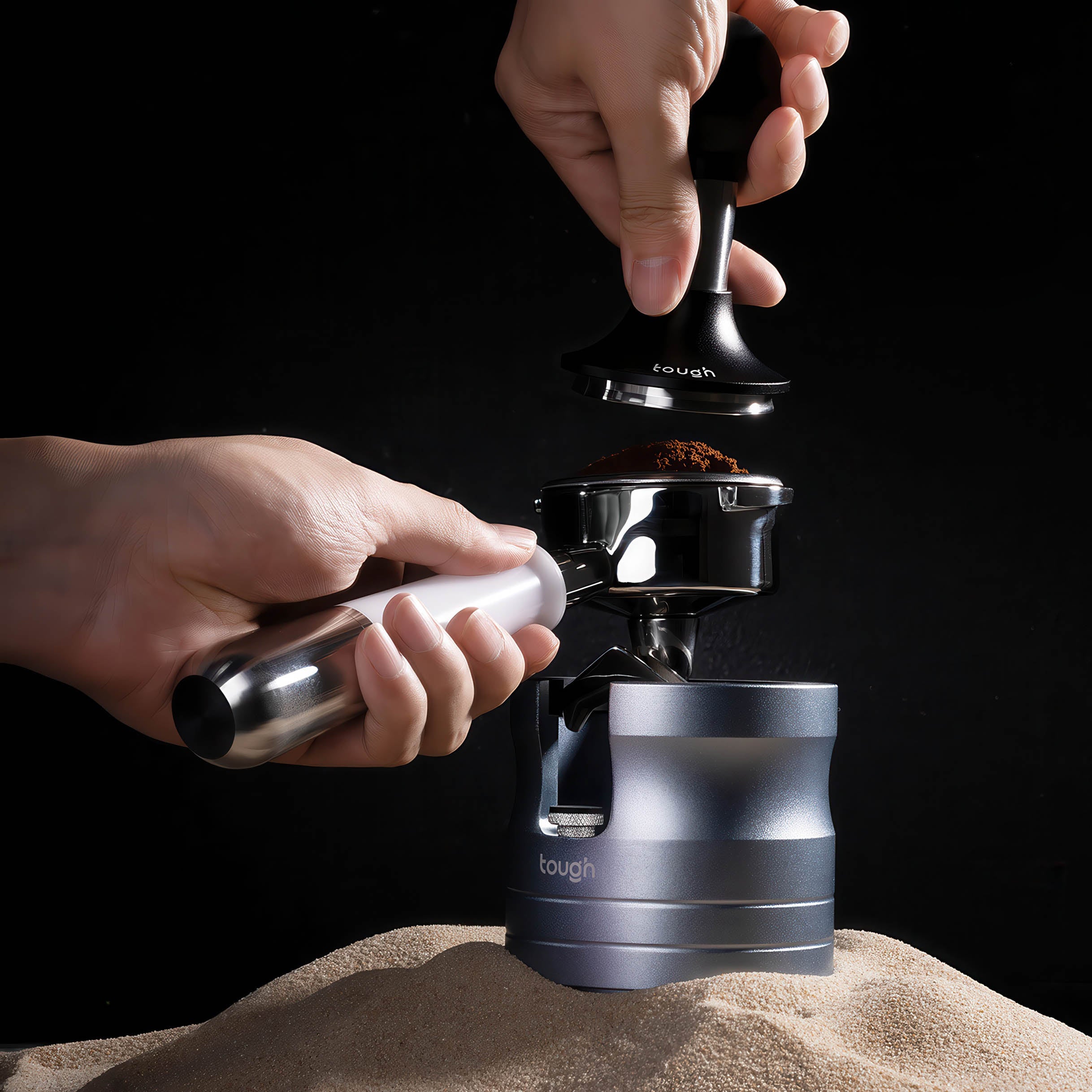 Stainless Steel Tamper Holder Station