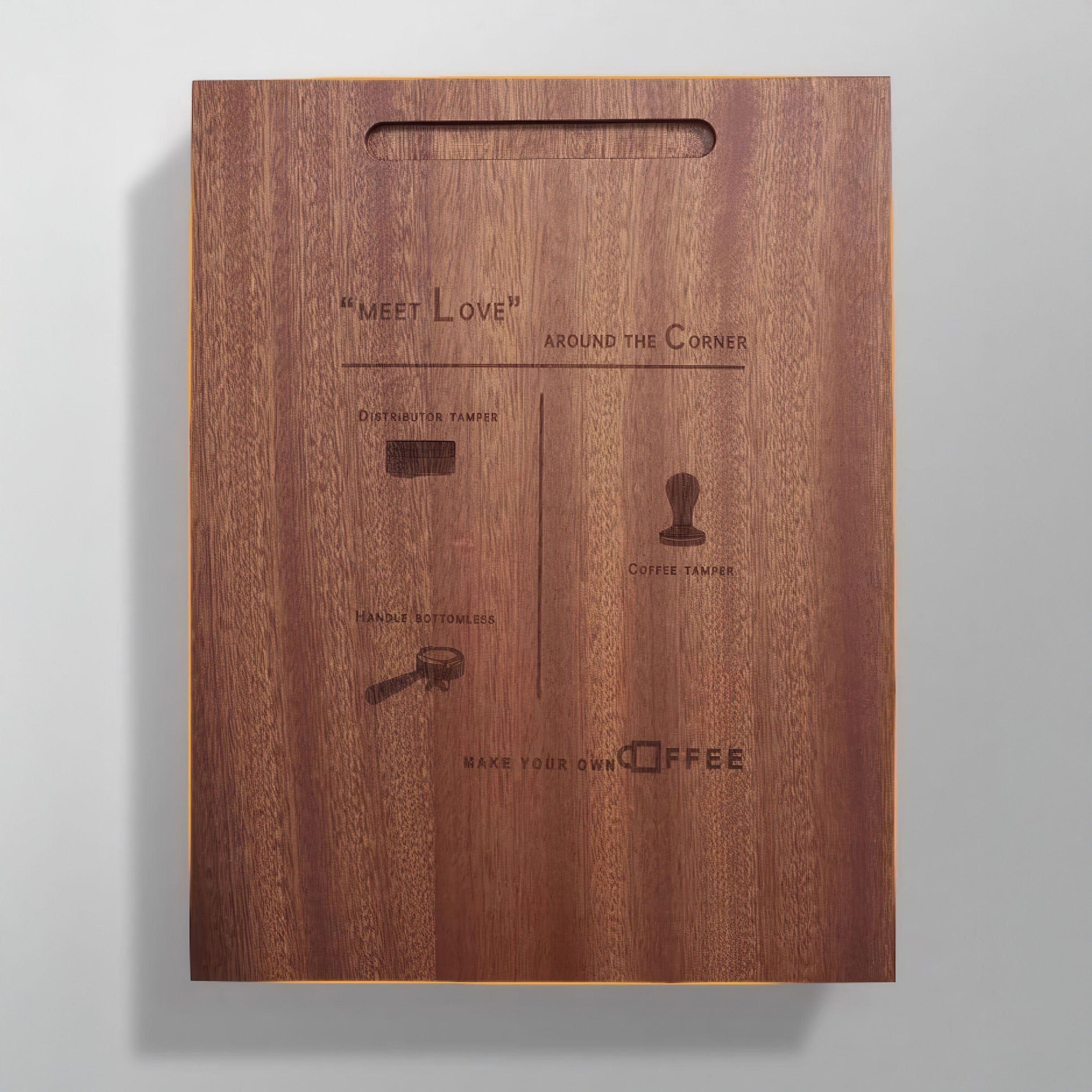 Wooden Mat With Silicone Surface