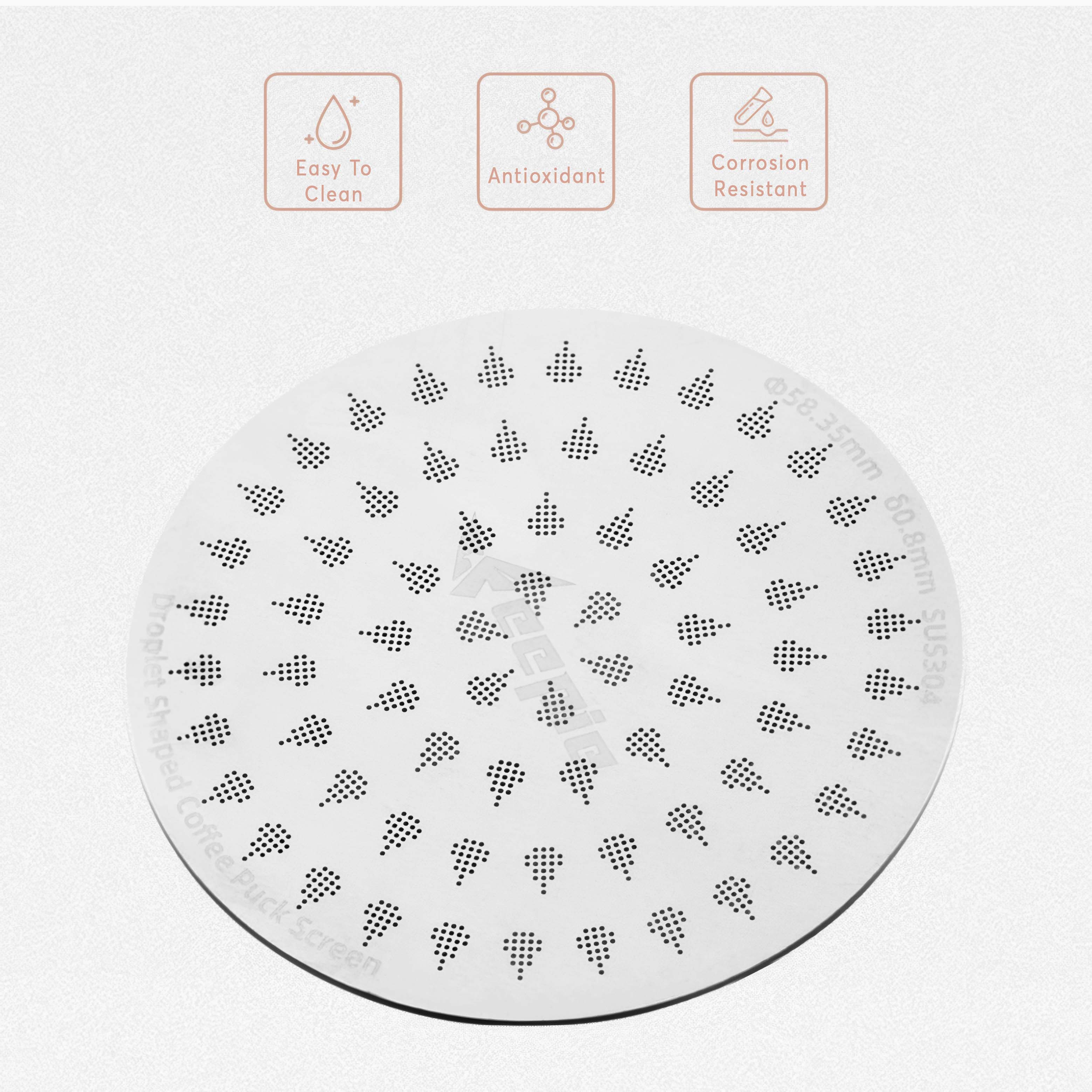 Espresso Puck Screen Thick 0.8mm