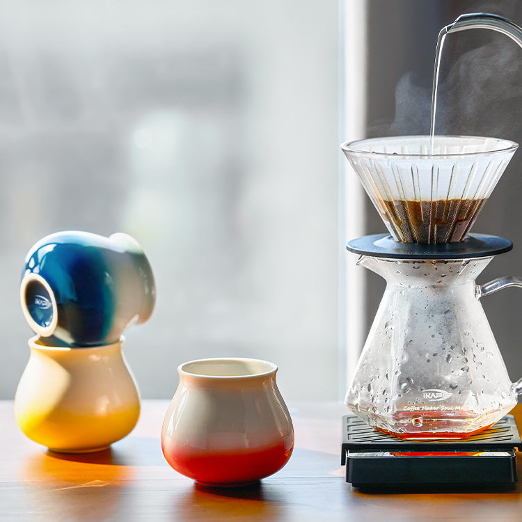 Ceramic Gradient Coffee Cup