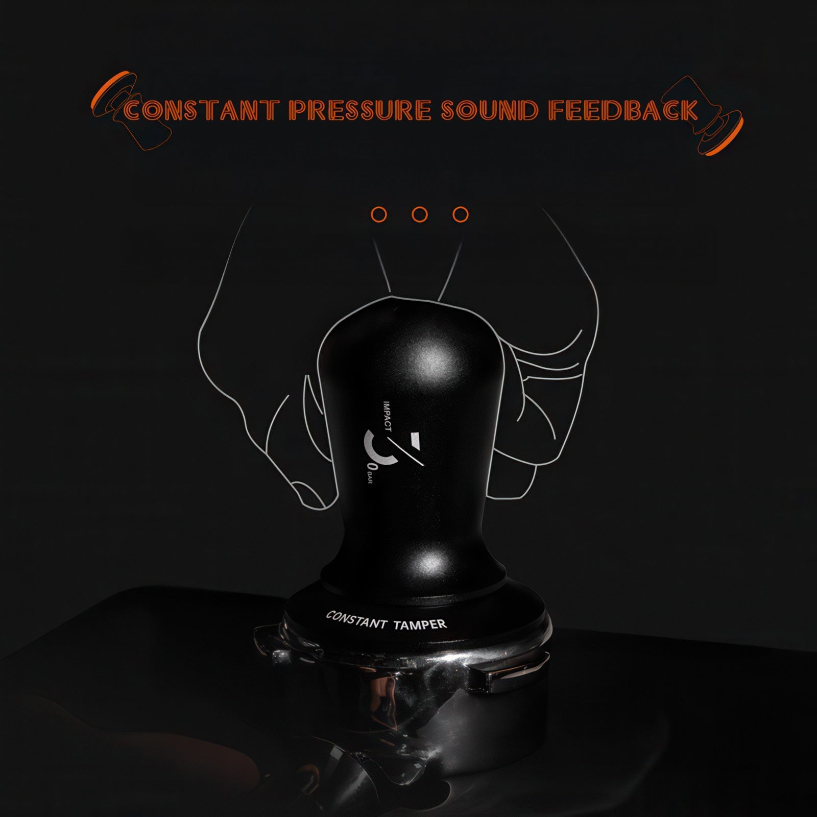 Constant Pressure Coffee Tamper