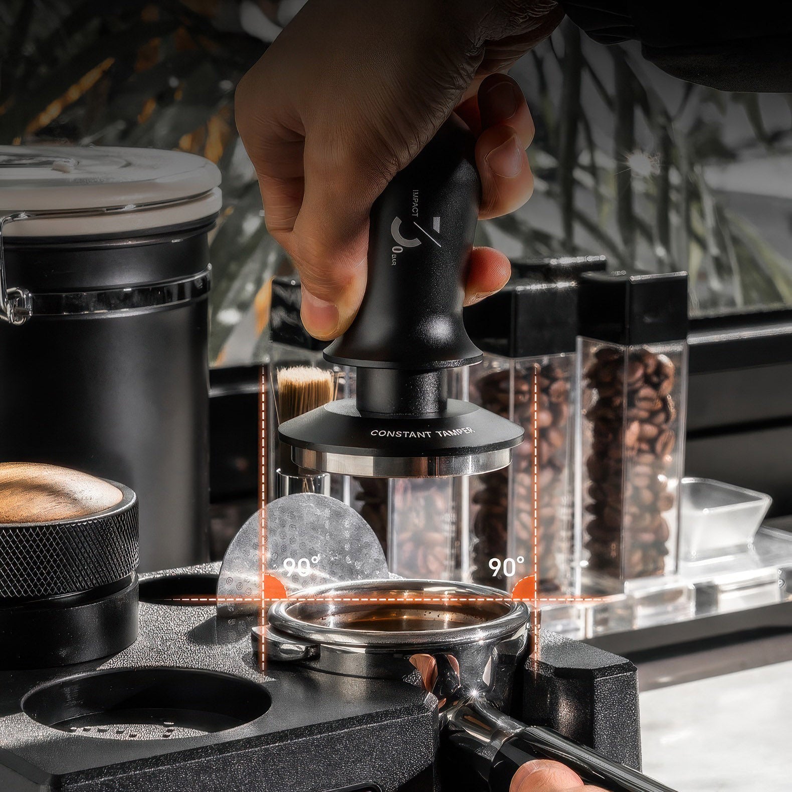 Constant Pressure Coffee Tamper