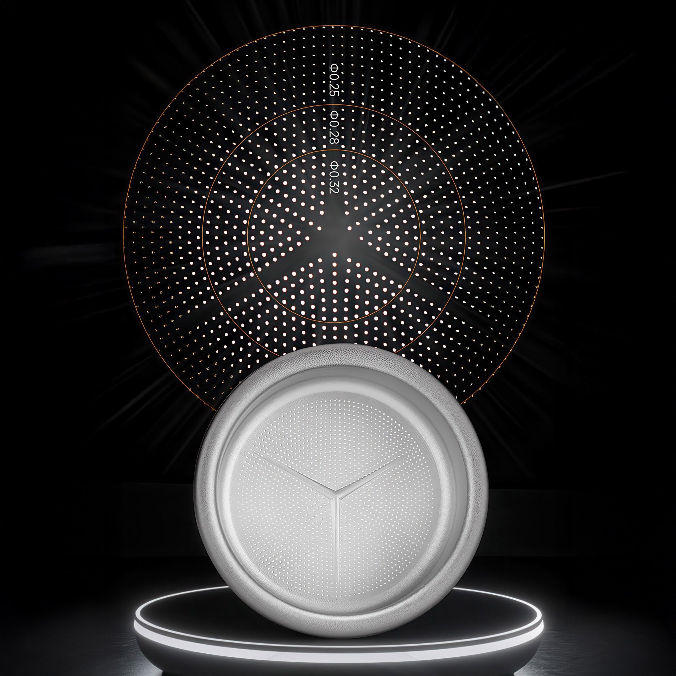 Pure Titanium Espresso Basket