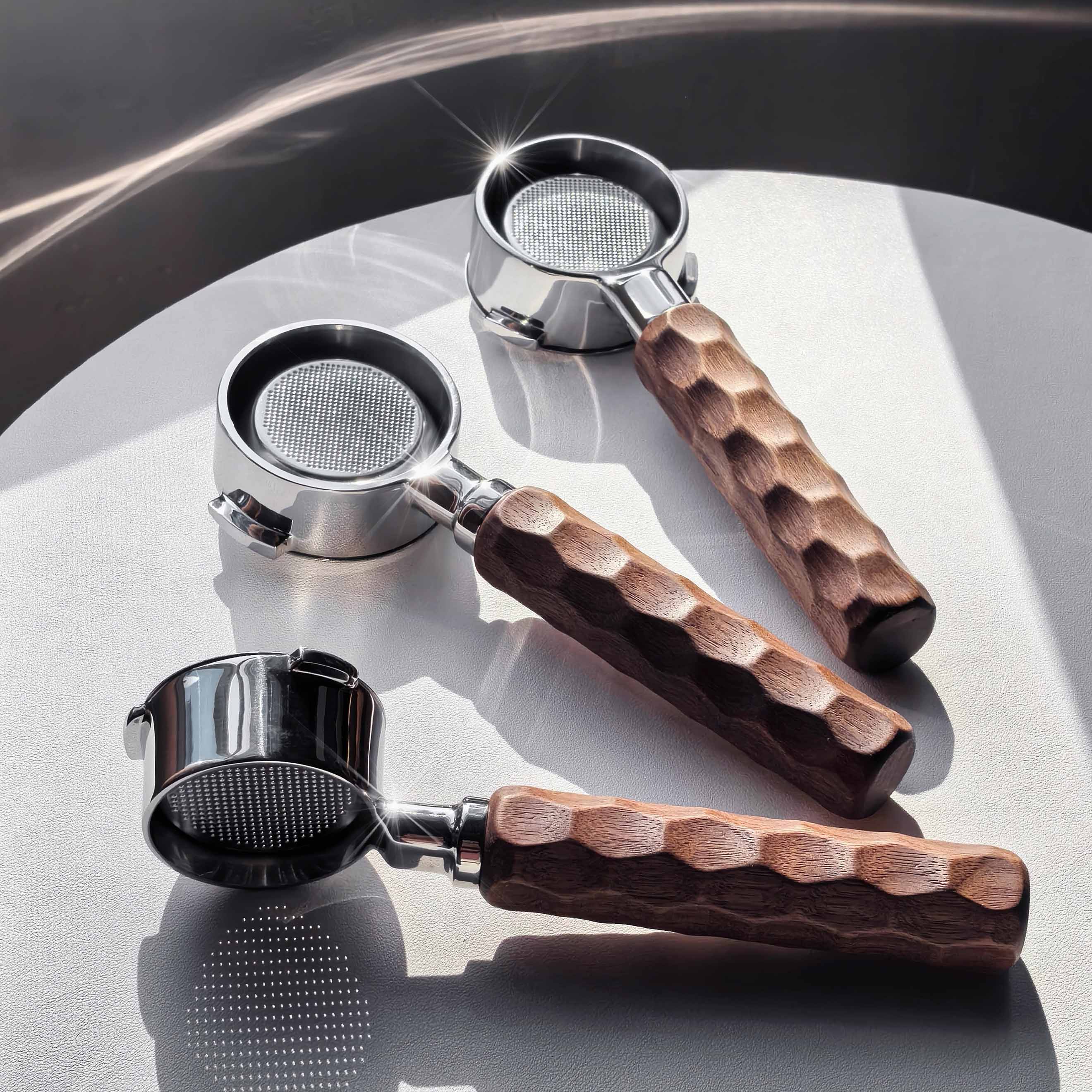 Espresso Bottomless Portafilter - Dragon Ridge Design