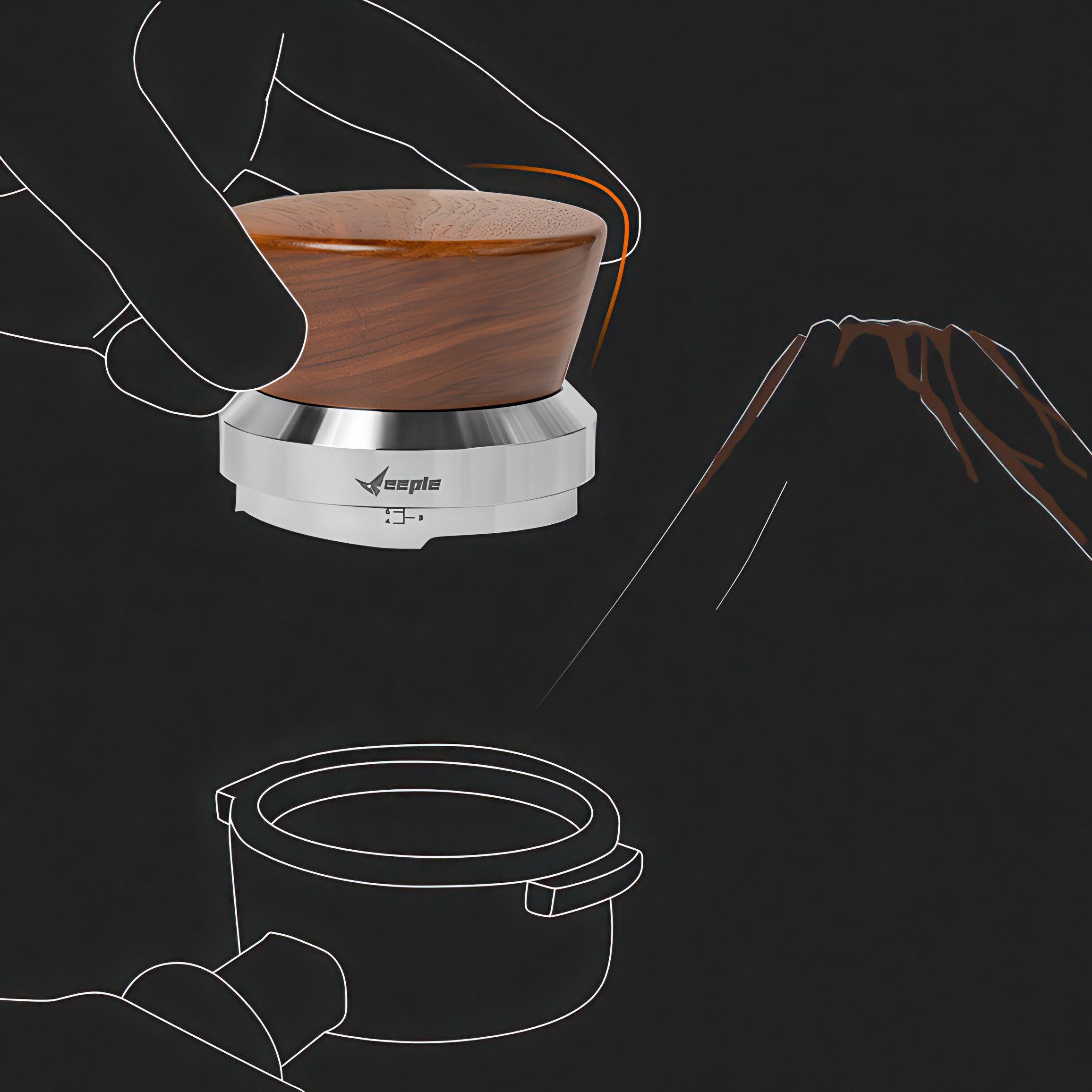 Cone Coffee Distribution Tool