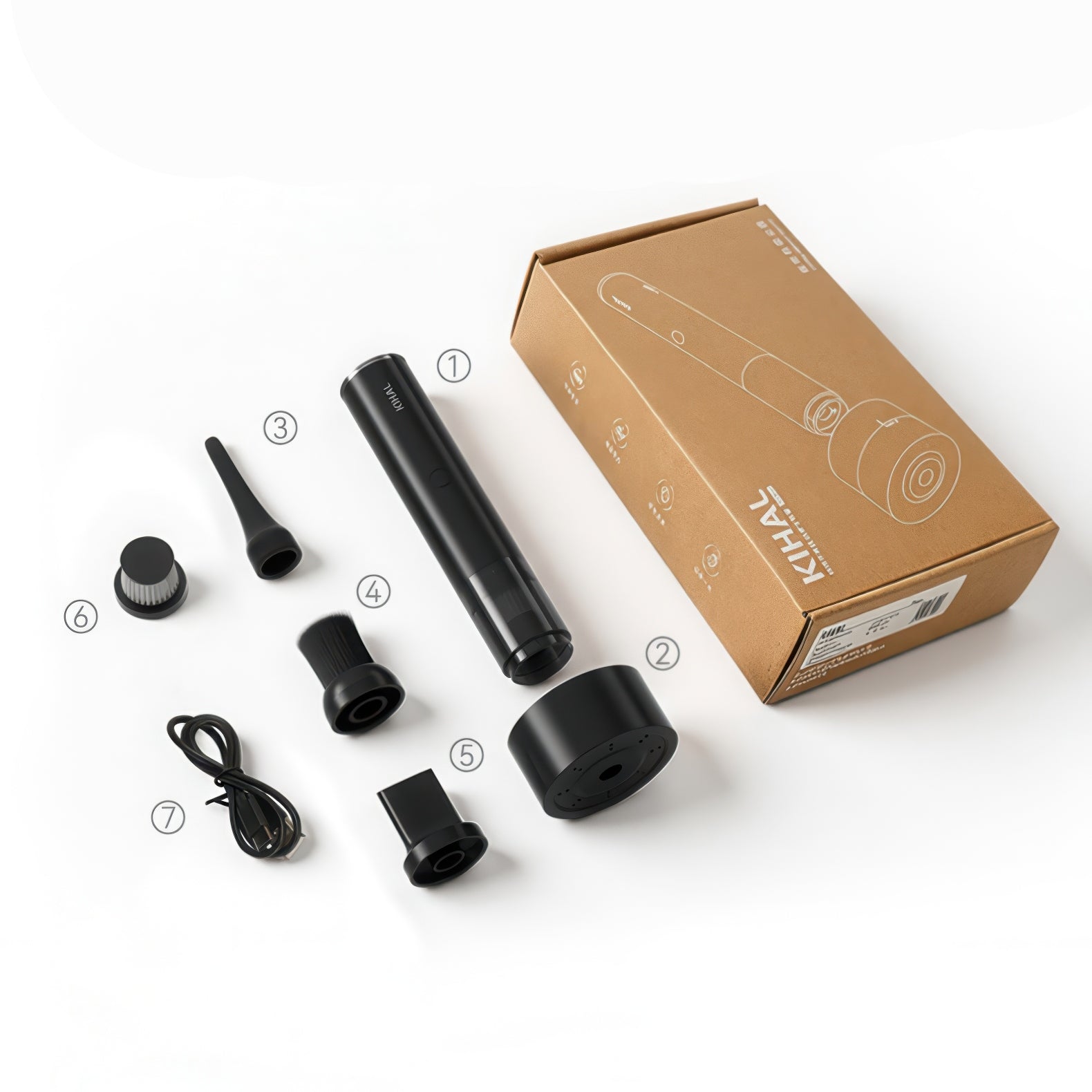 The Barista Air Wand™ | Precision 2-in-1 Grinder Vacuum & Blower