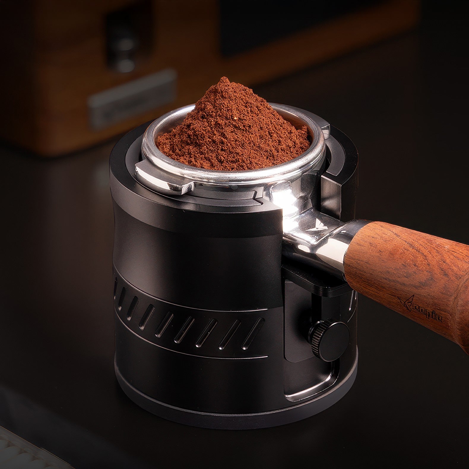 Multi-Function Portafilter Tamping Holder