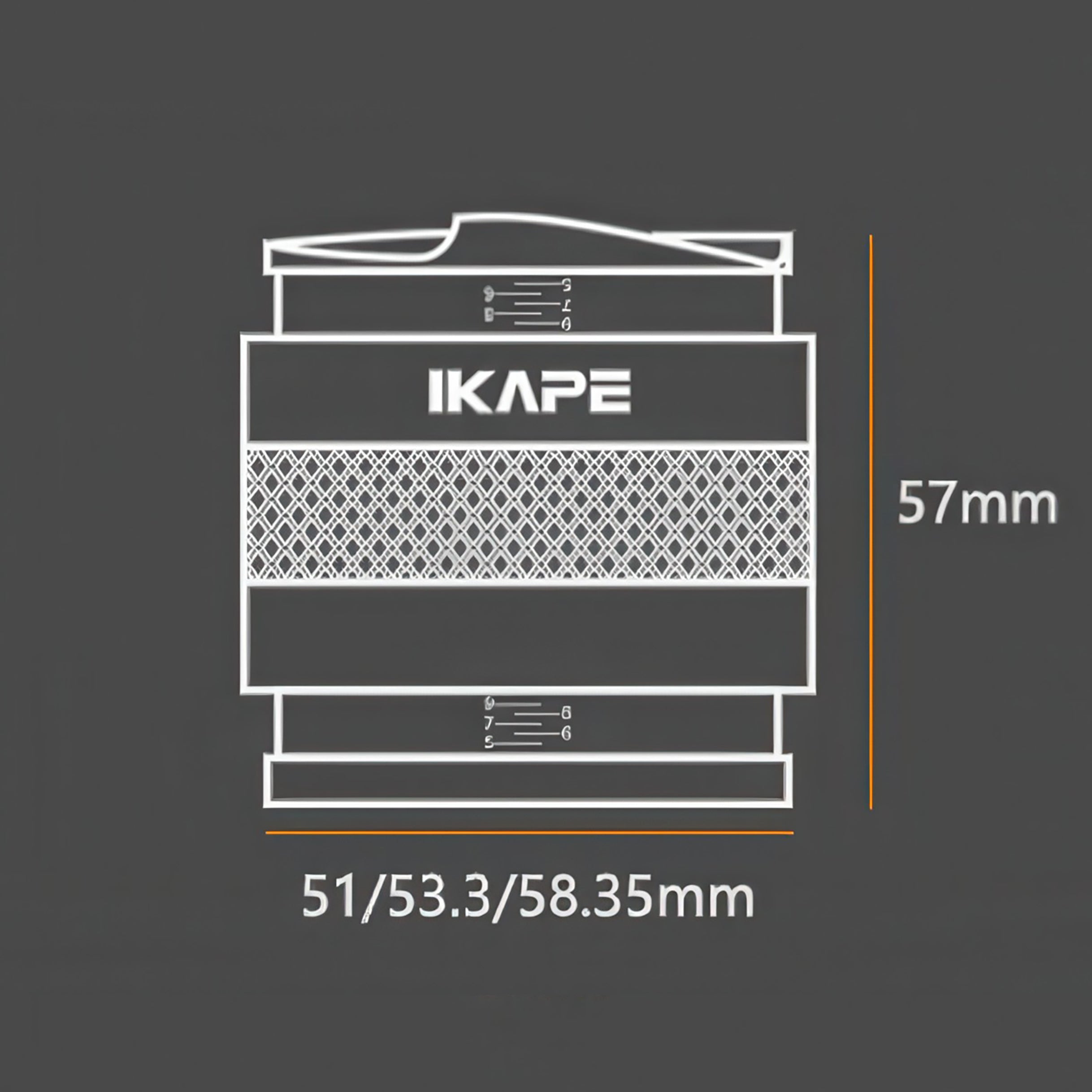 2 in 1 Adjustable Coffee Distributor & Tamper
