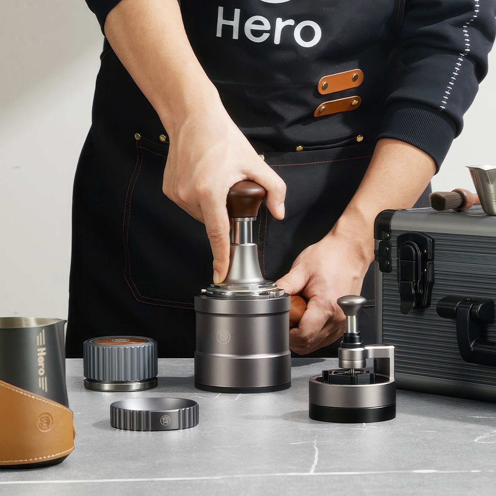 Professional Barista Espresso Kit with Carrying Case