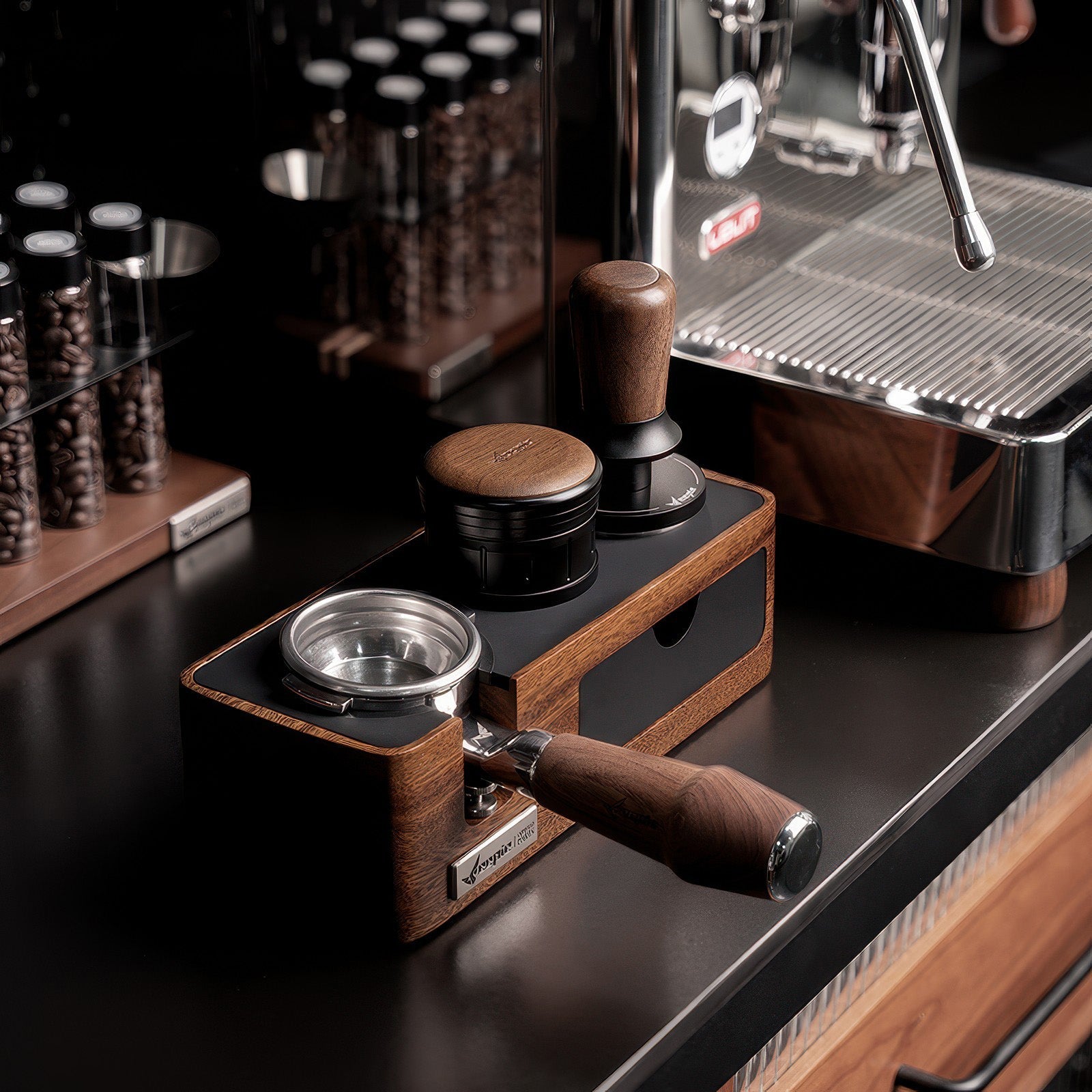 Multi-Function Coffee Tamping Station