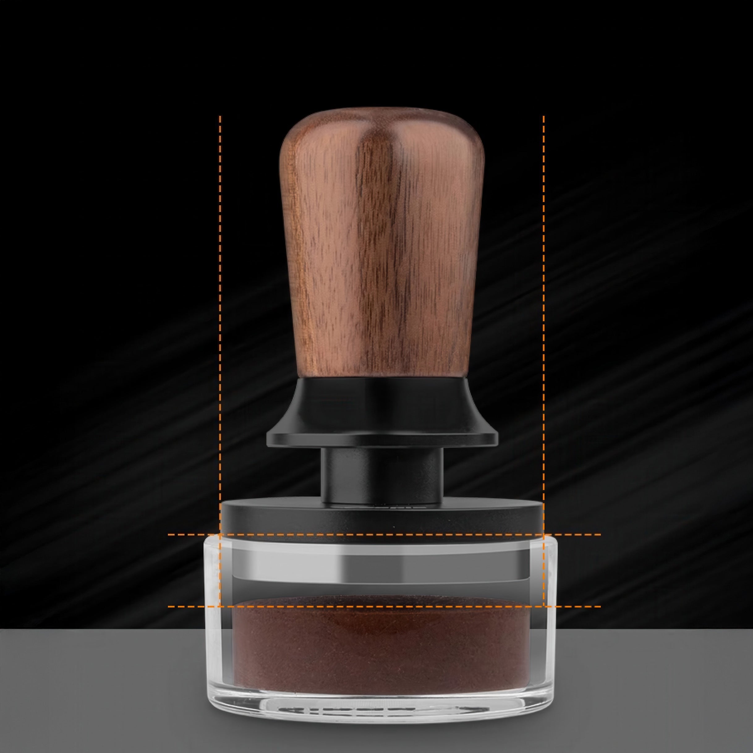 Walnut Coffee Tamper Balanced Design