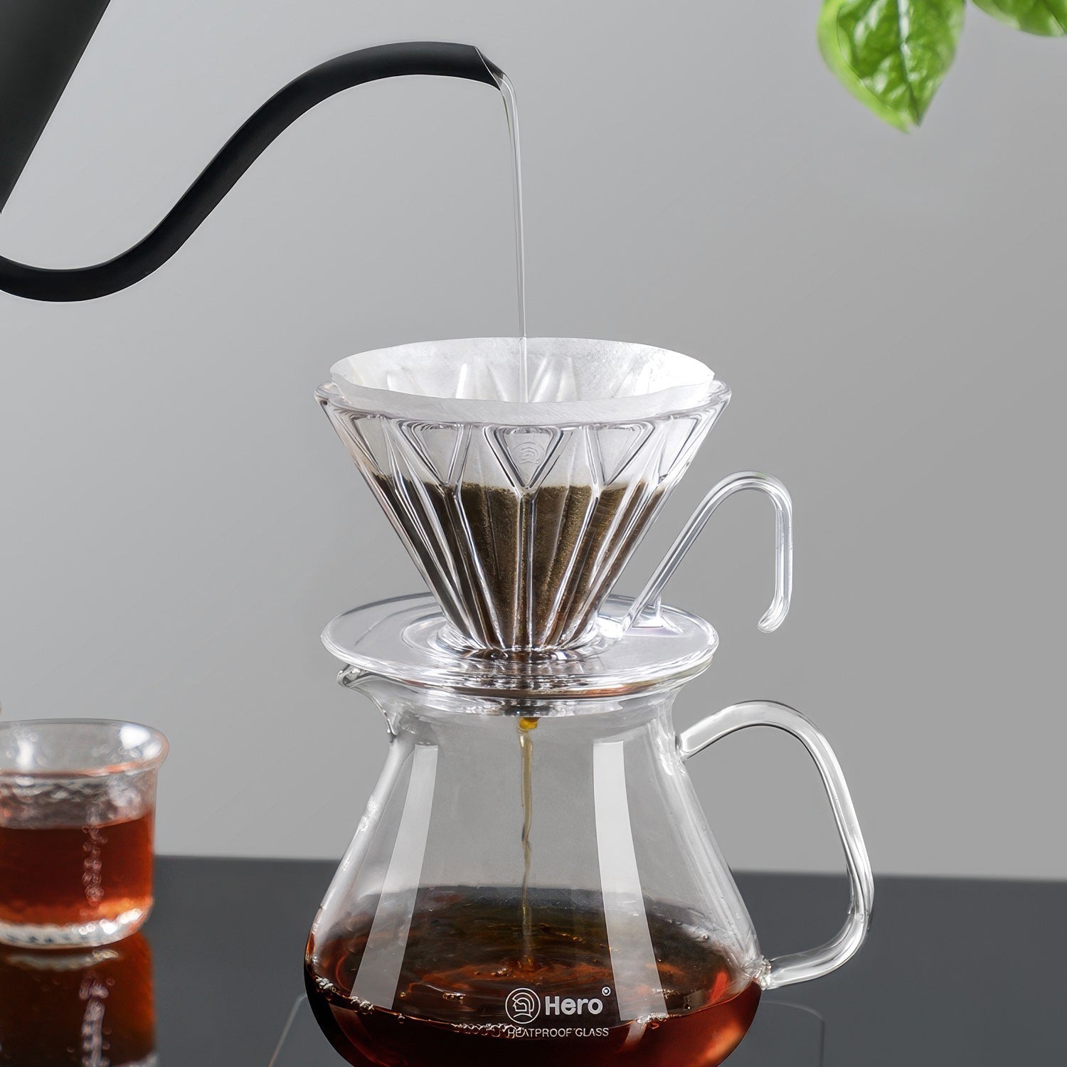 Diamond Pattern Prisma Pour Over Coffee Dripper