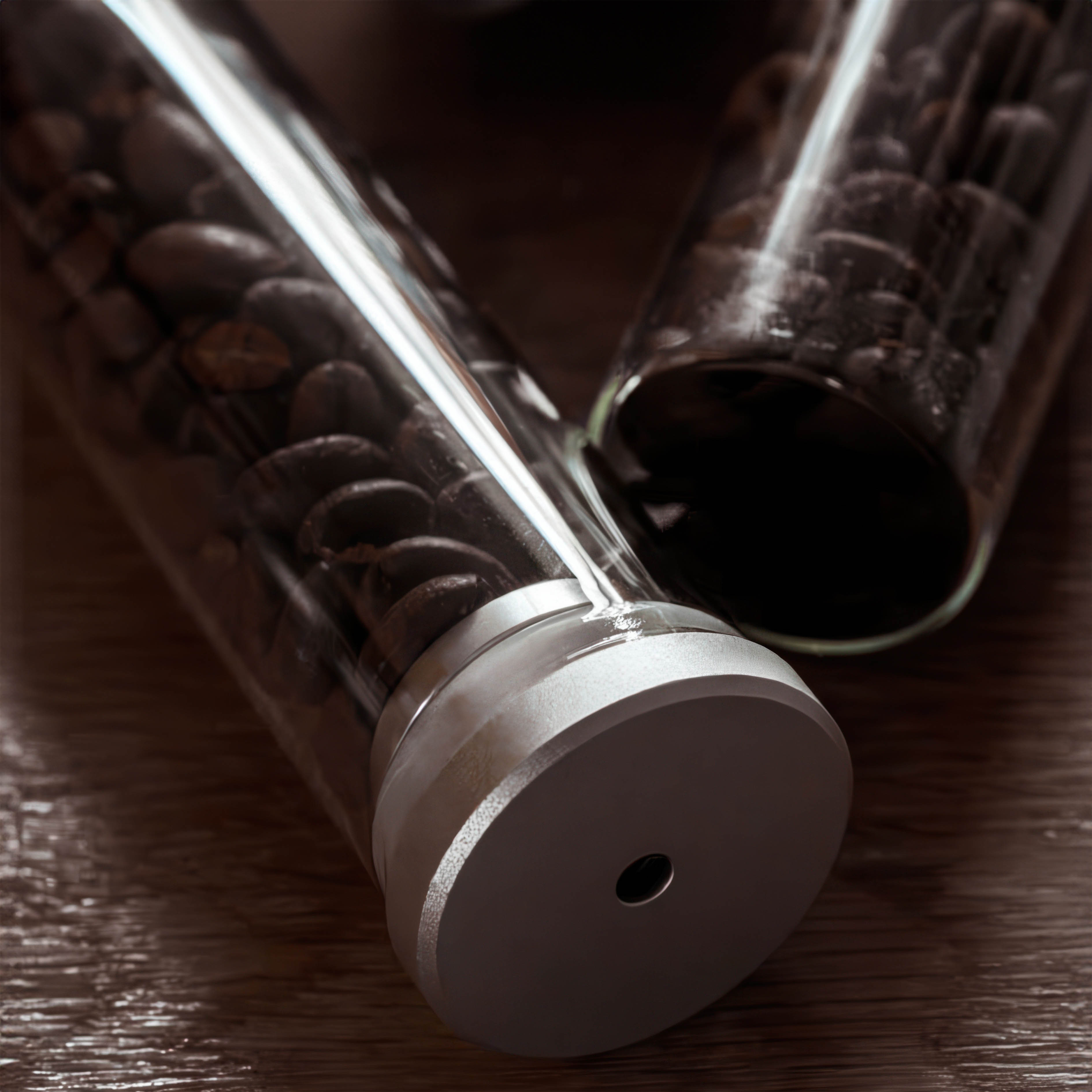 Coffee Bean Storage Bottle with One Way Valve