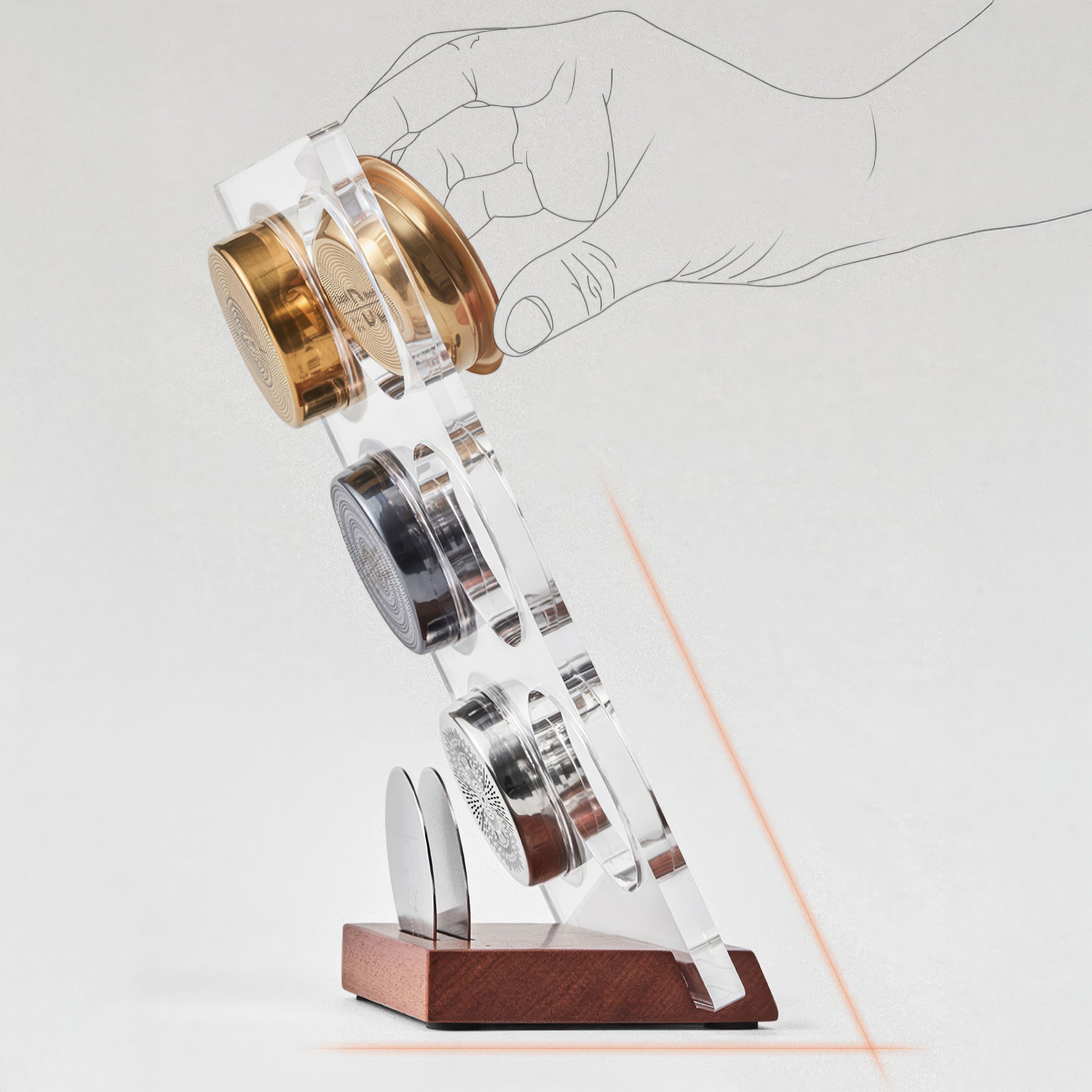 Coffee Filter Basket Storage Display